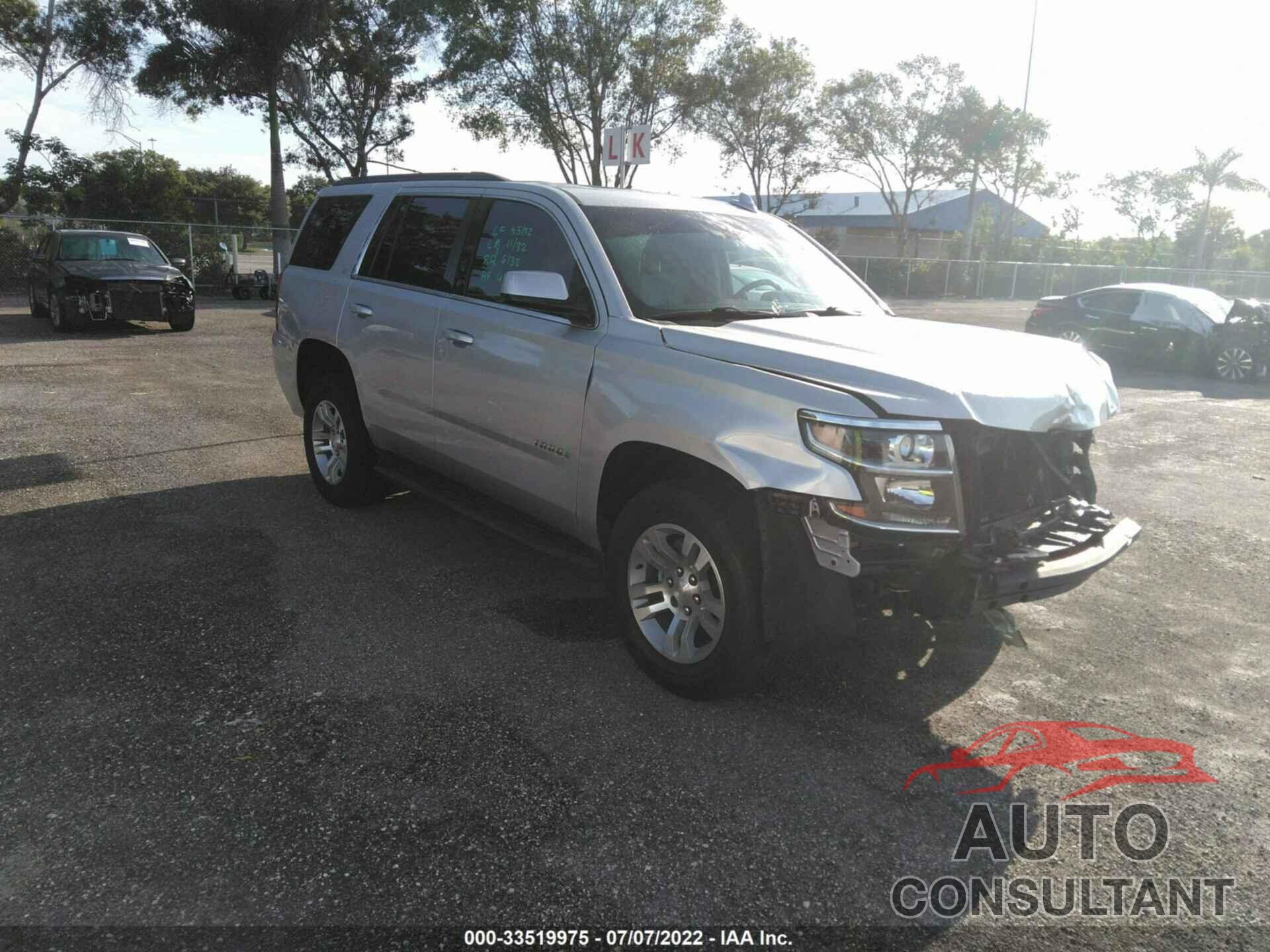 CHEVROLET TAHOE 2019 - 1GNSCBKC9KR275987