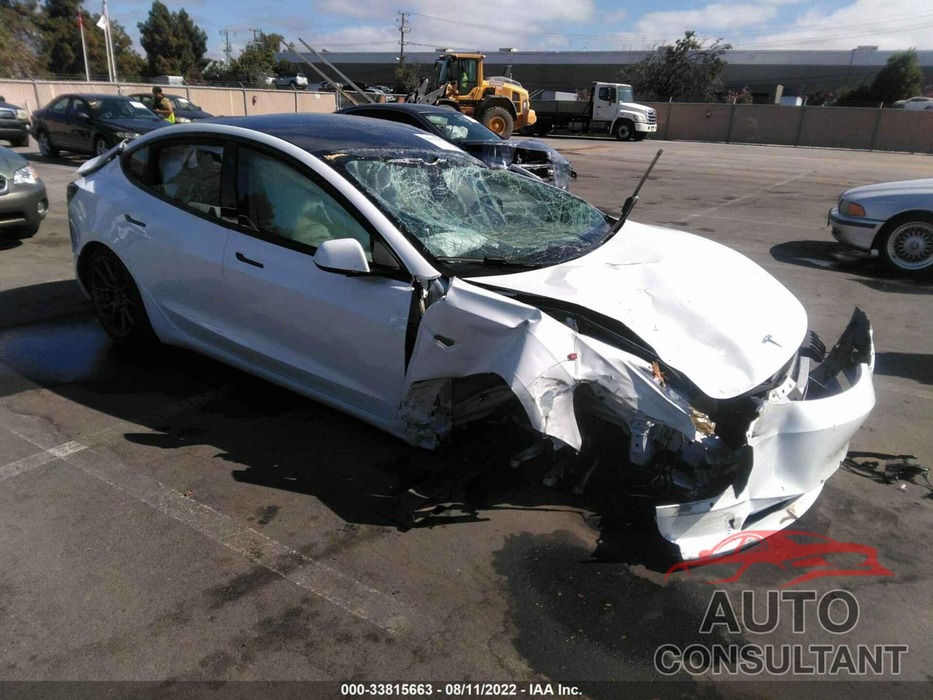 TESLA MODEL 3 2021 - 5YJ3E1EB9MF876104