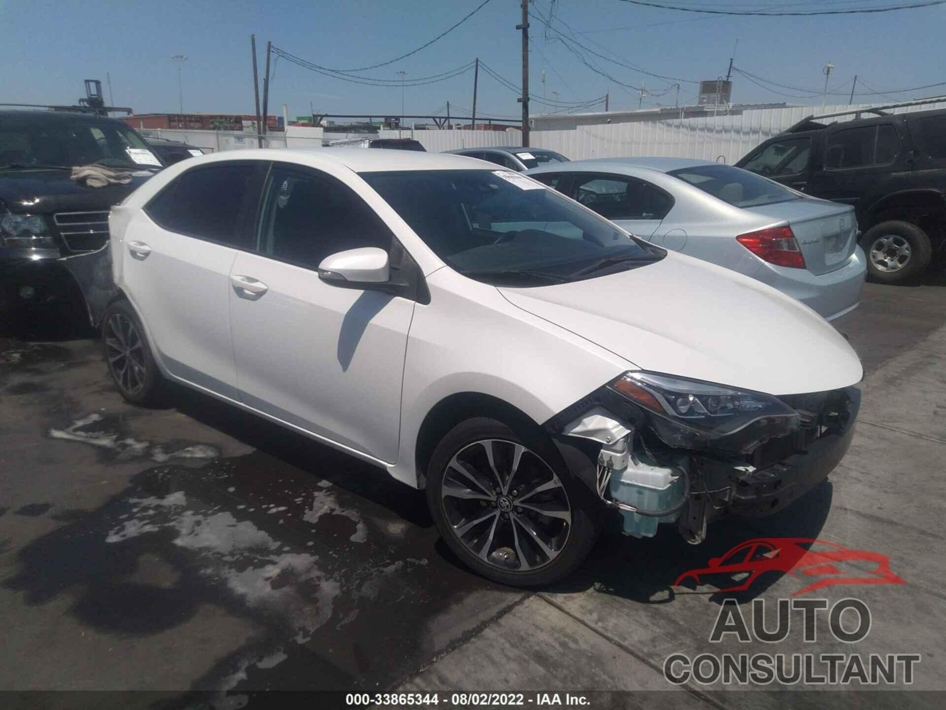 TOYOTA COROLLA 2018 - 5YFBURHE9JP783814