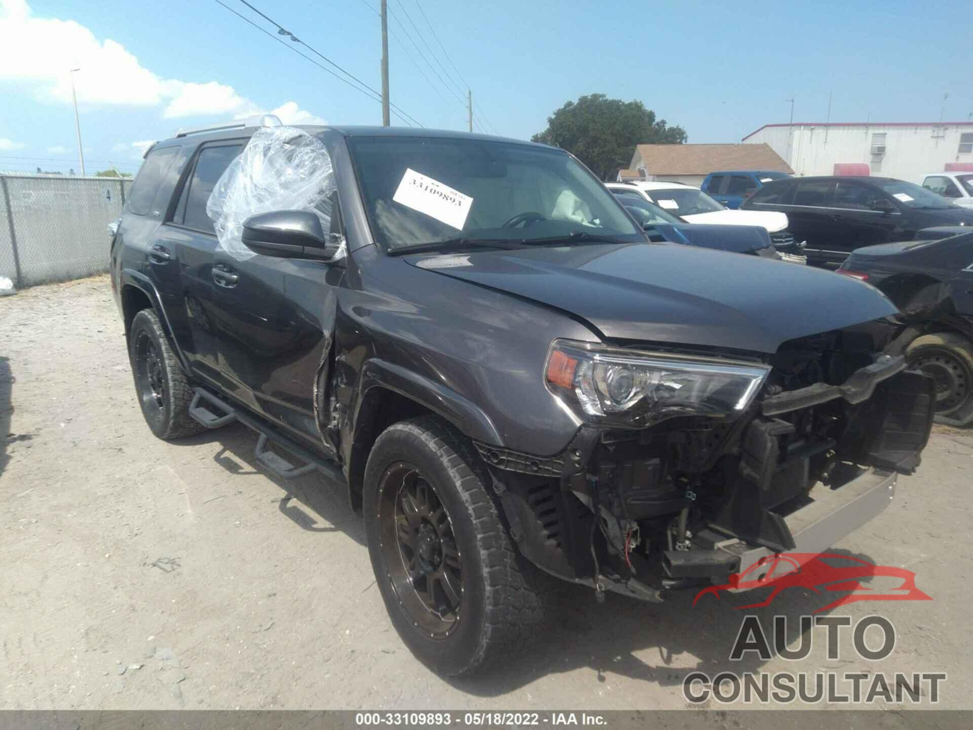 TOYOTA 4RUNNER 2016 - JTEZU5JR3G5141398