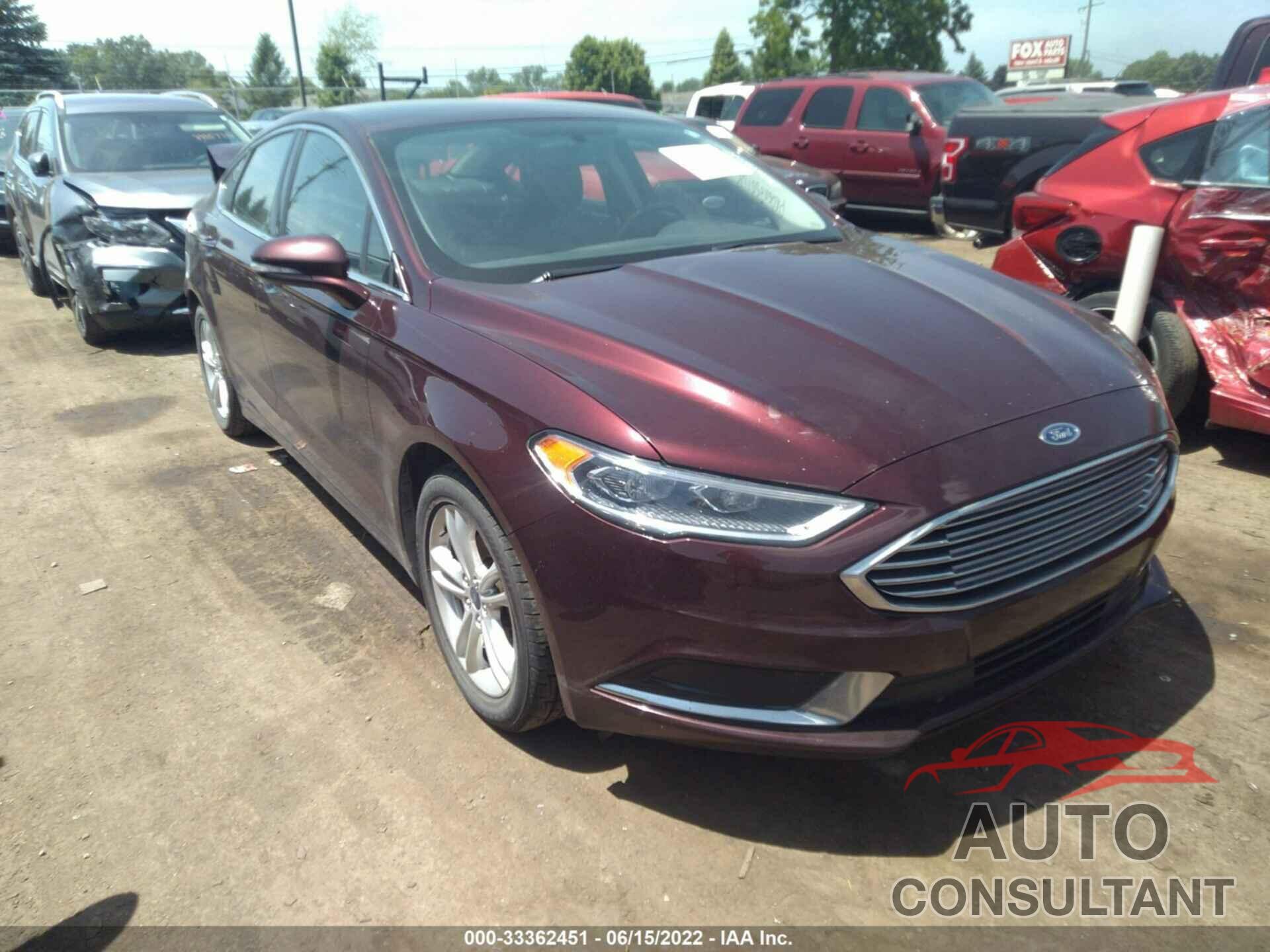 FORD FUSION 2018 - 3FA6P0HD8JR280495
