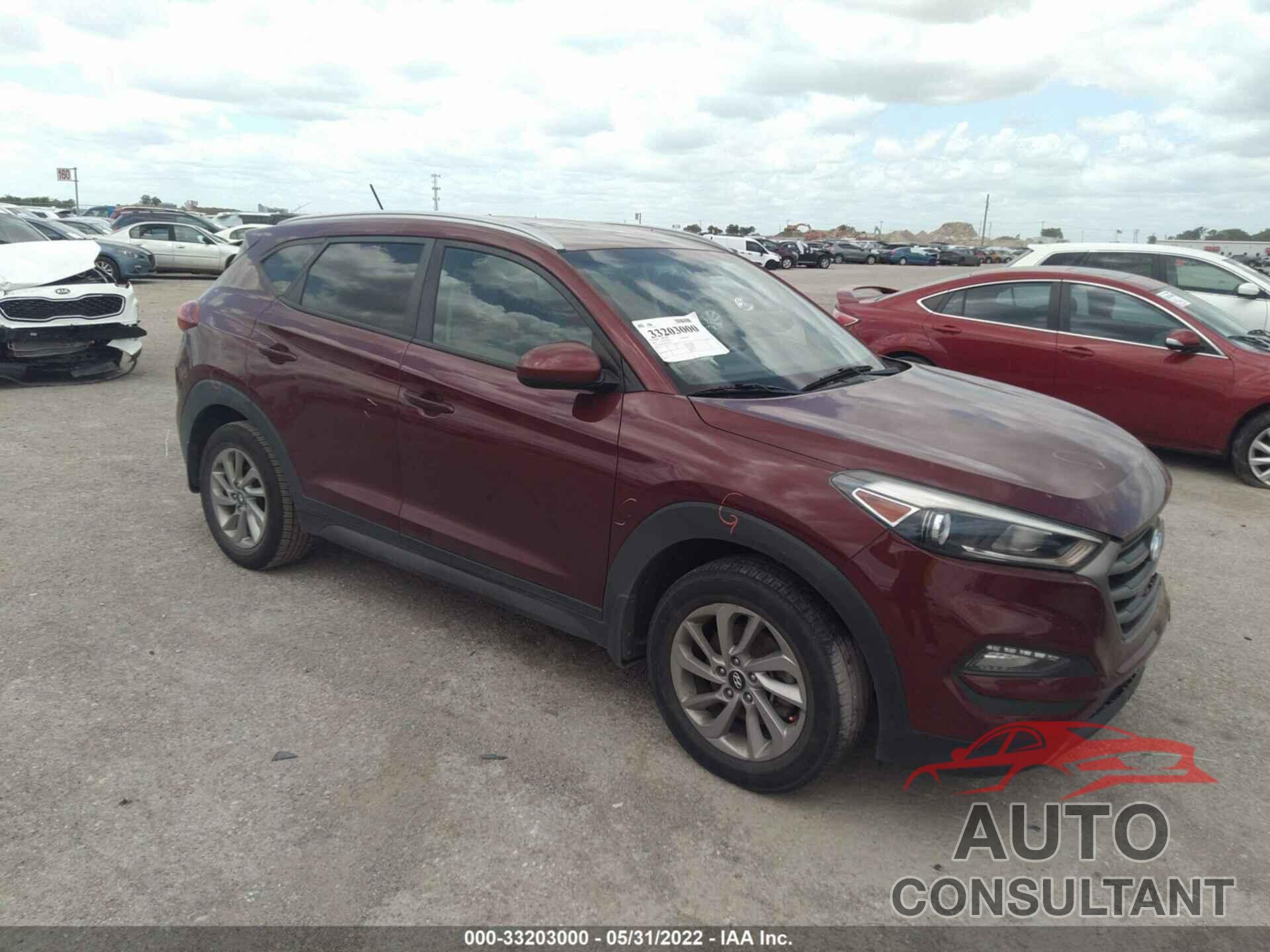 HYUNDAI TUCSON 2016 - KM8J33A45GU207531