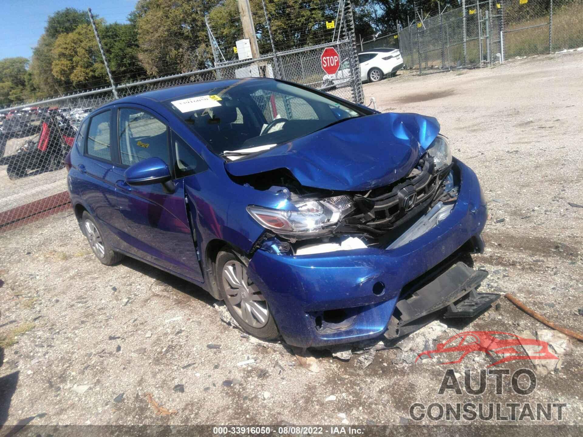 HONDA FIT 2016 - JHMGK5H58GX007705