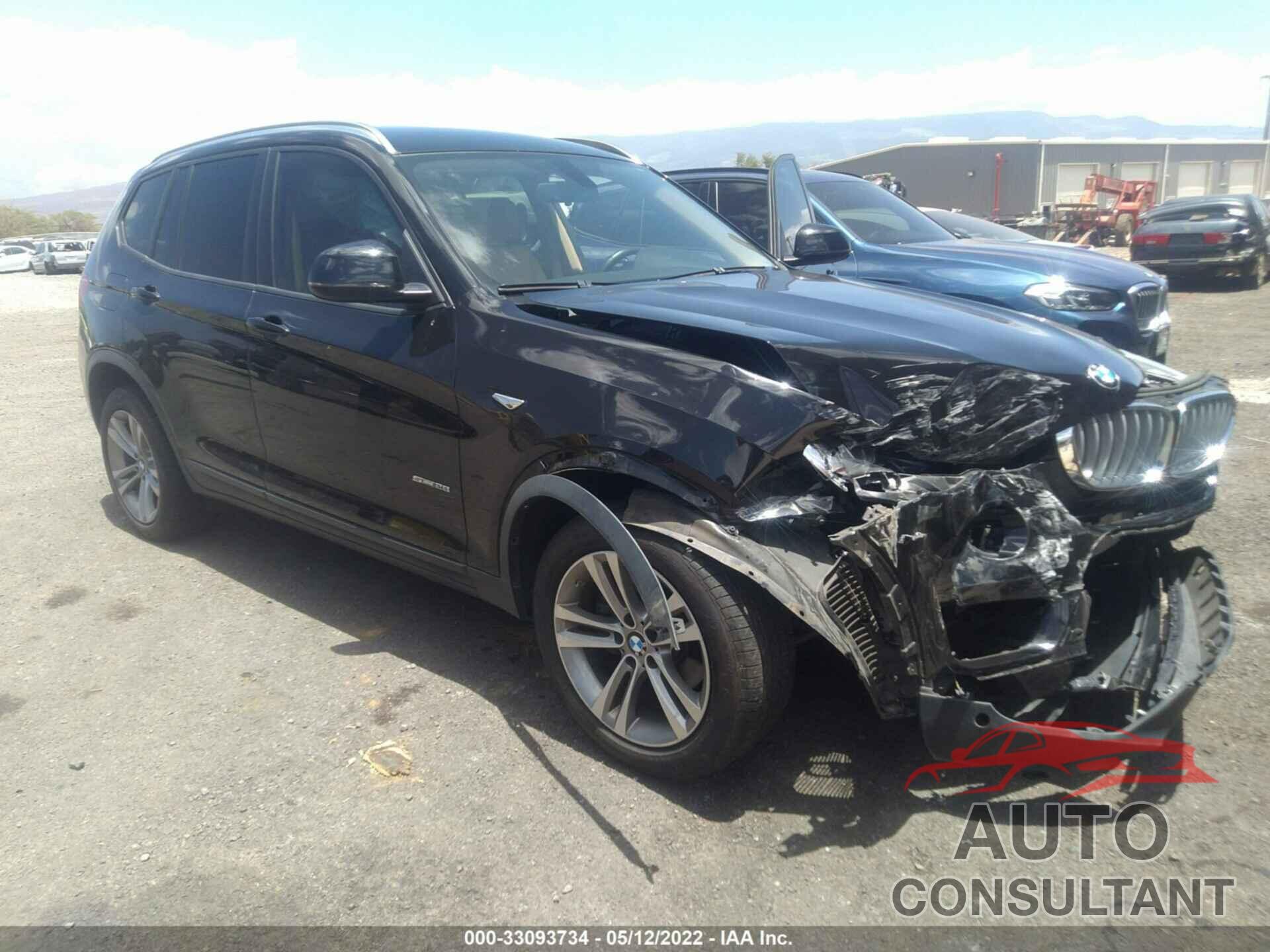 BMW X3 2017 - 5UXWZ7C30H0V91231