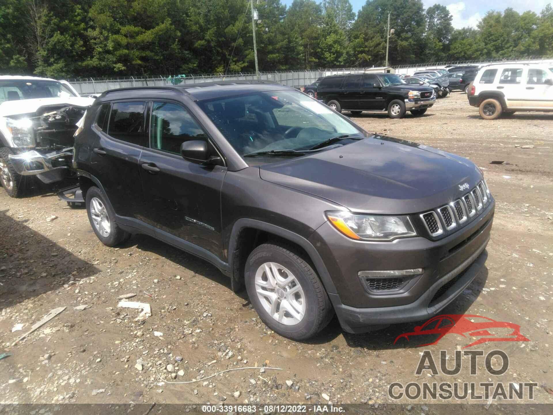 JEEP COMPASS 2018 - 3C4NJCABXJT204376