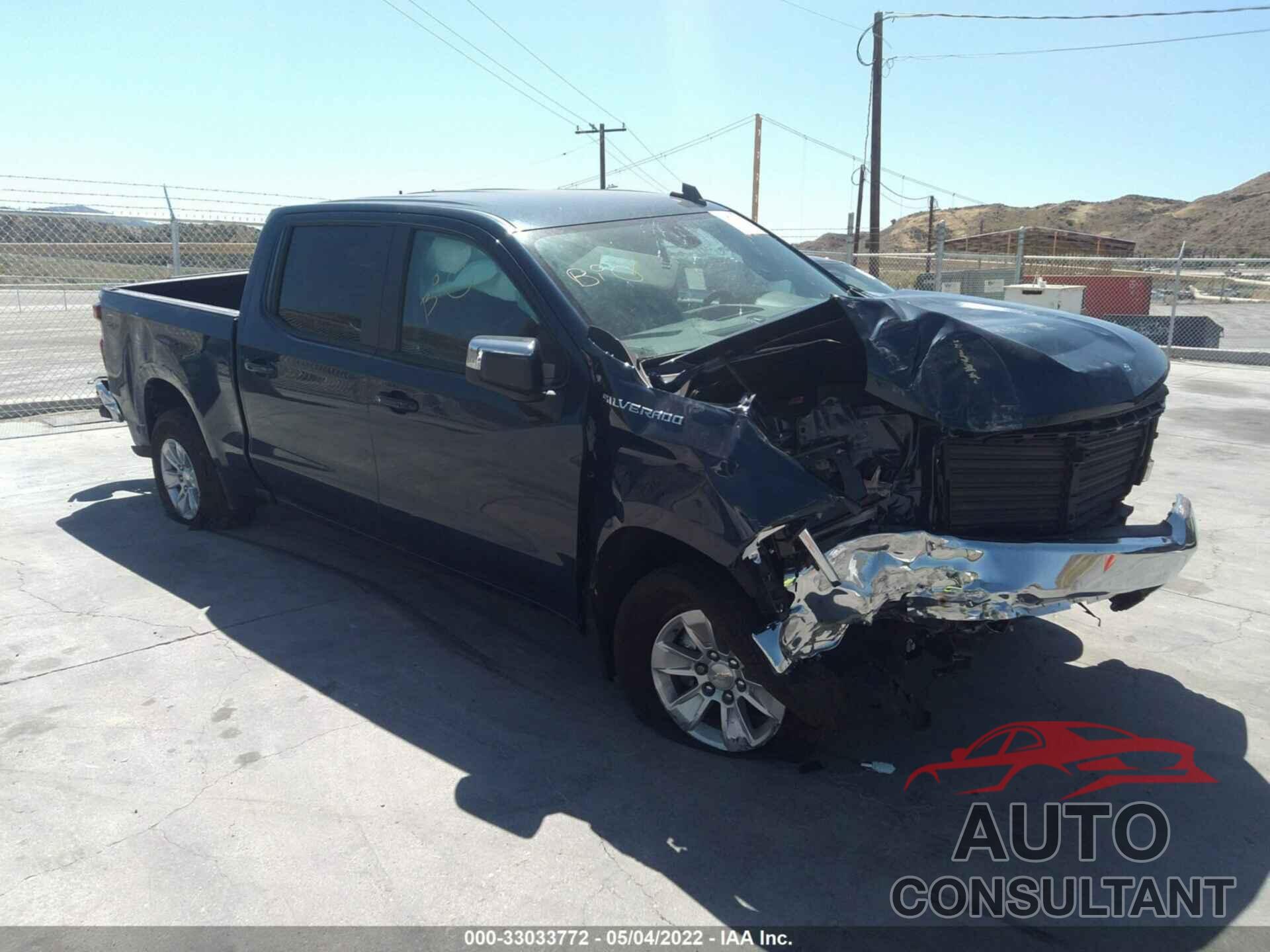 CHEVROLET SILVERADO 1500 2021 - 3GCPWCED2MG450230