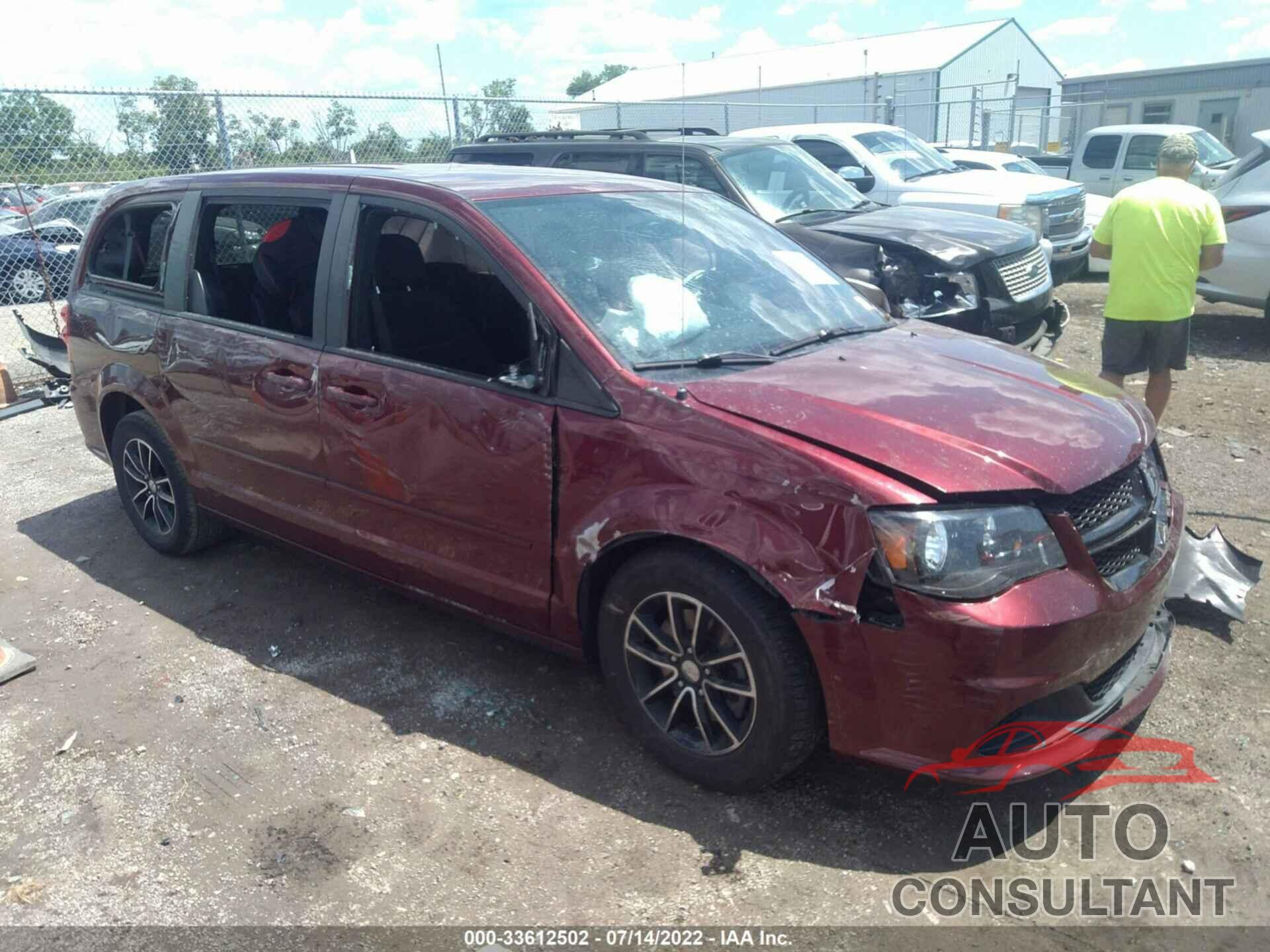 DODGE GRAND CARAVAN 2017 - 2C4RDGBG0HR655906