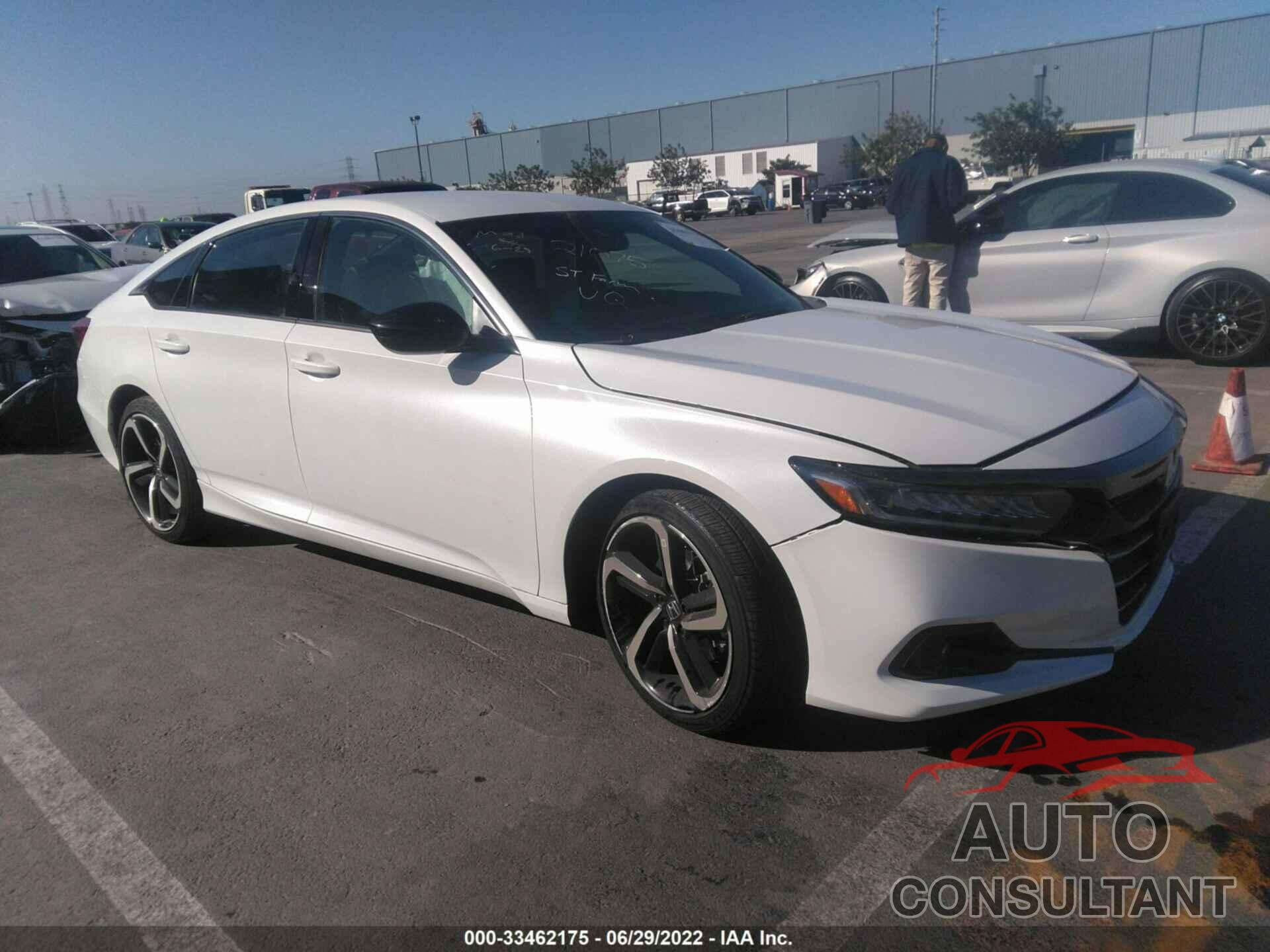 HONDA ACCORD SEDAN 2022 - 1HGCV1F31NA032688