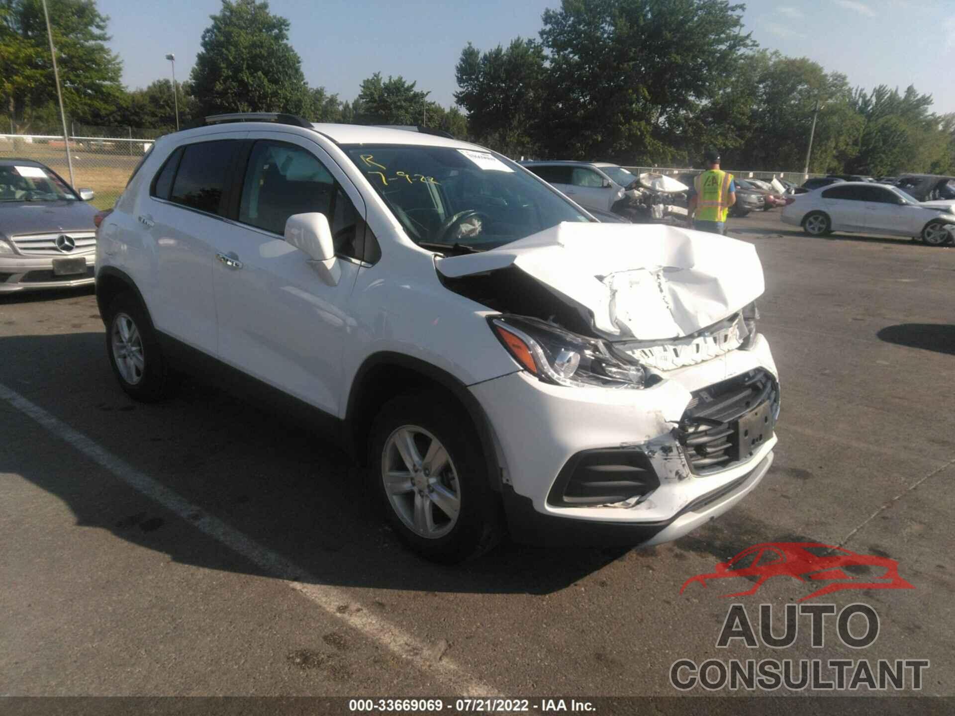 CHEVROLET TRAX 2020 - KL7CJPSB9LB042884