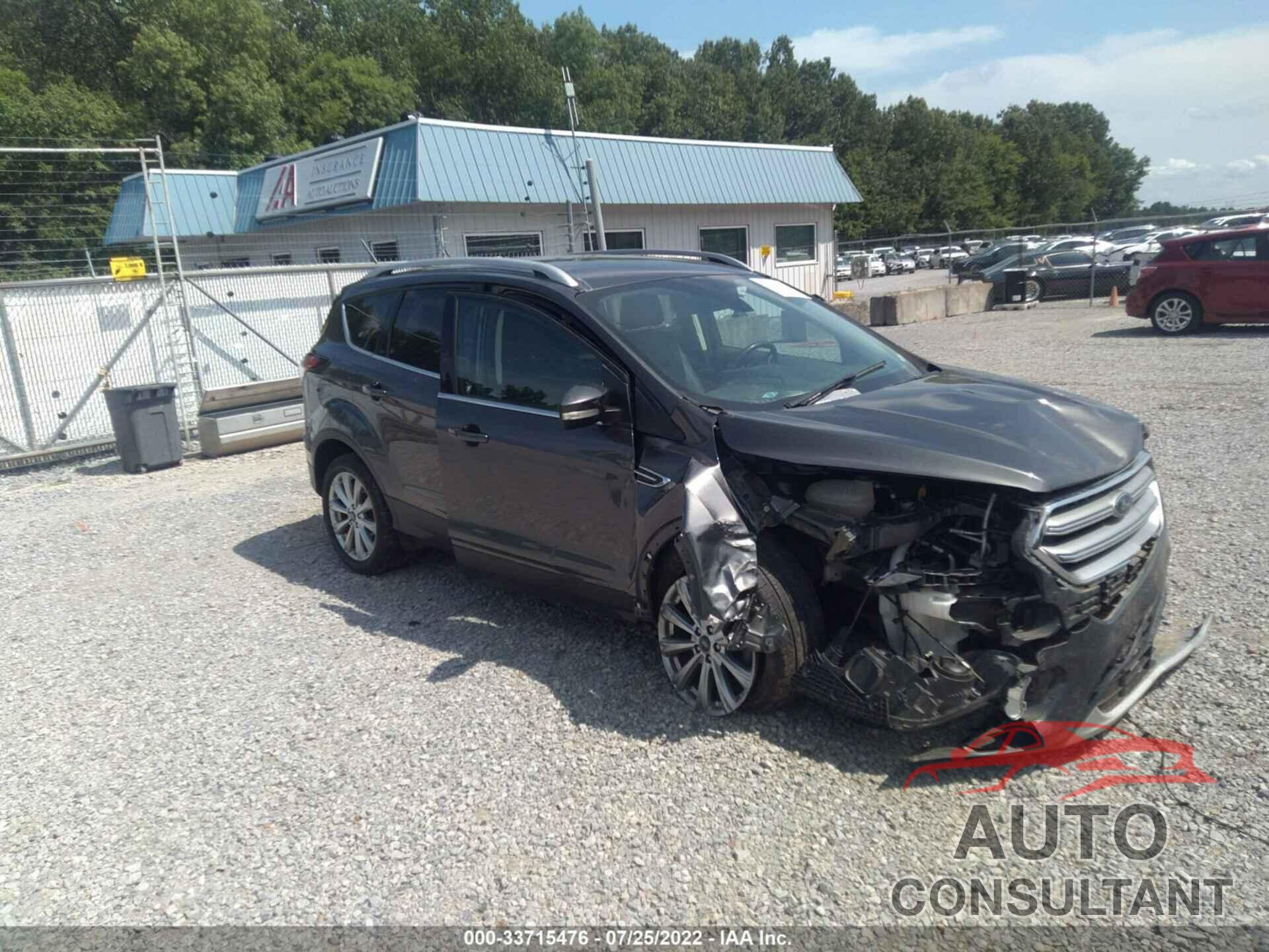 FORD ESCAPE 2017 - 1FMCU0JD5HUB78733