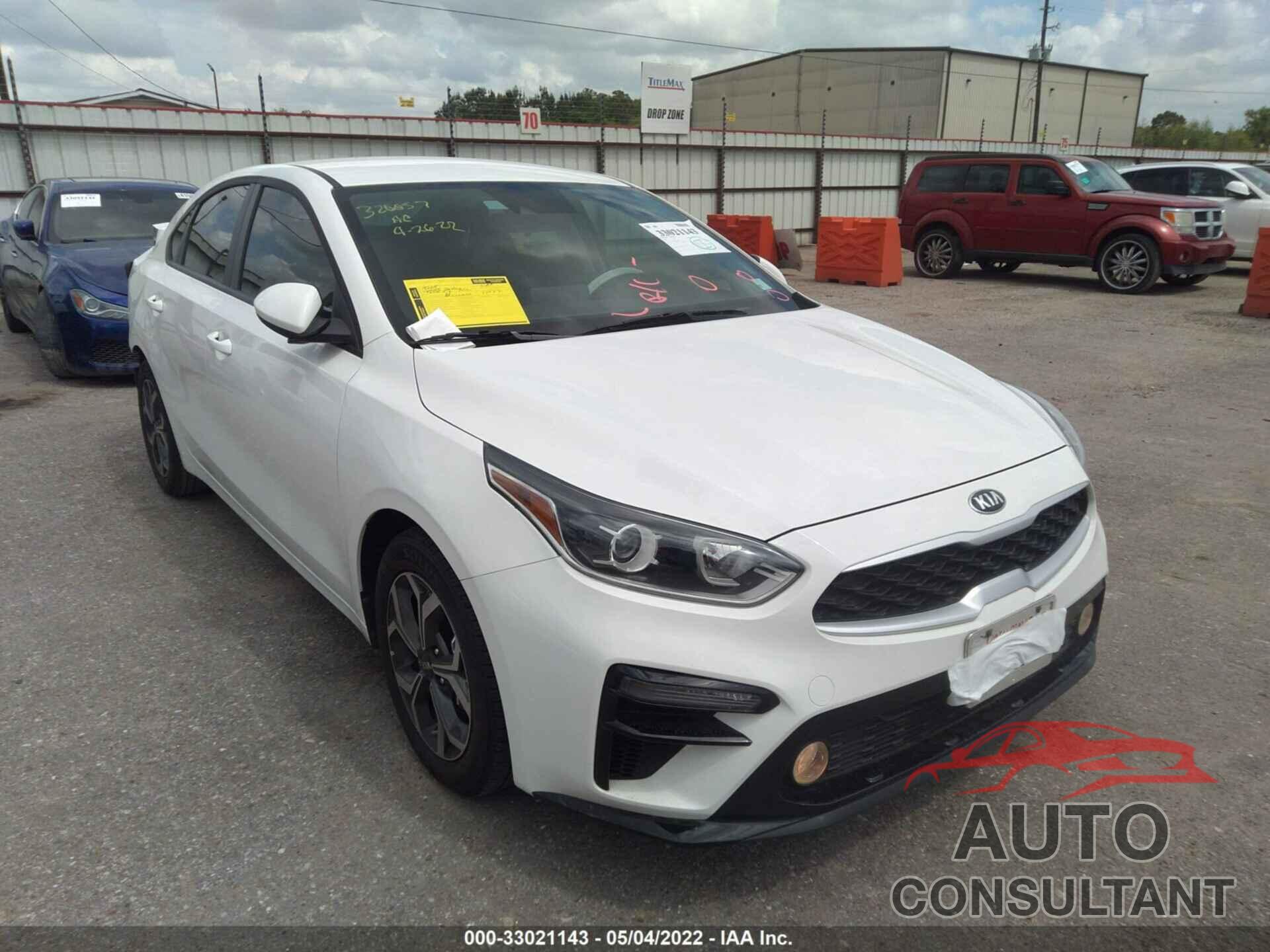 KIA FORTE 2020 - 3KPF24AD5LE202034