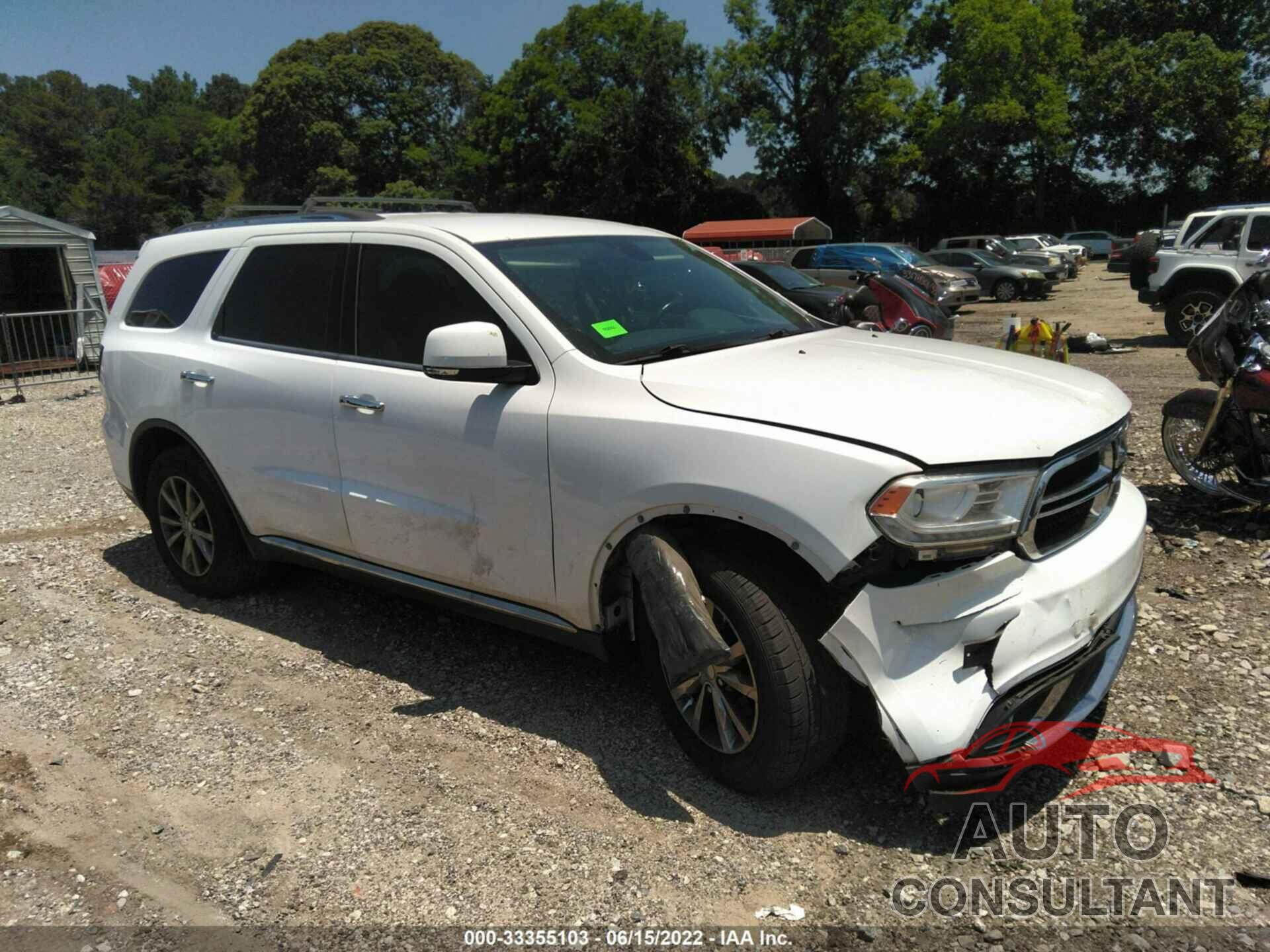 DODGE DURANGO 2016 - 1C4RDHDG3GC361362