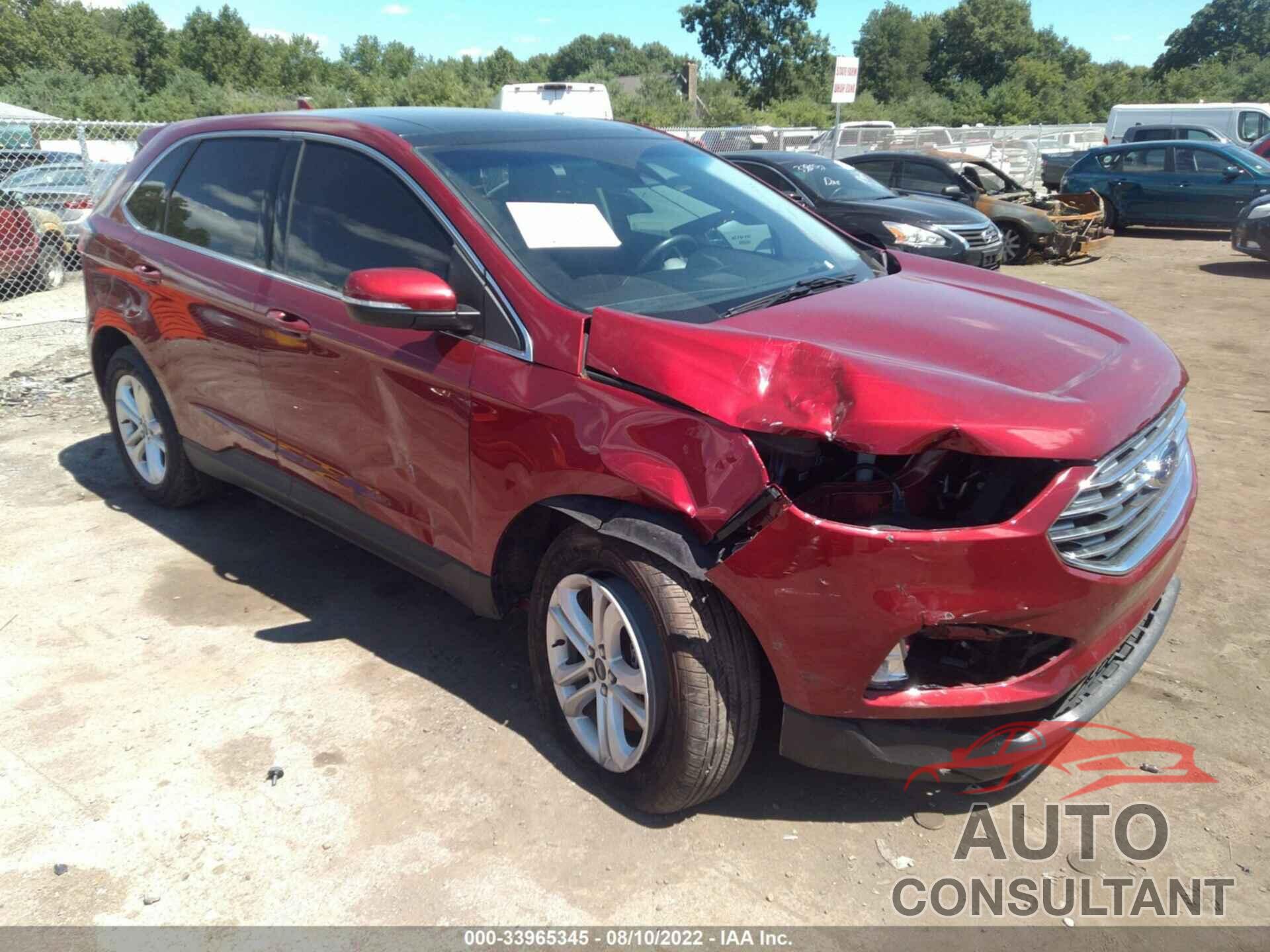 FORD EDGE 2019 - 2FMPK4J91KBB35627