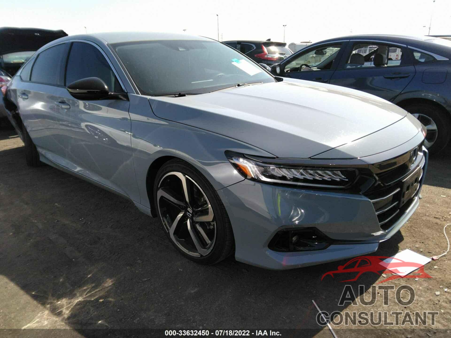 HONDA ACCORD SEDAN 2021 - 1HGCV1F4XMA048055