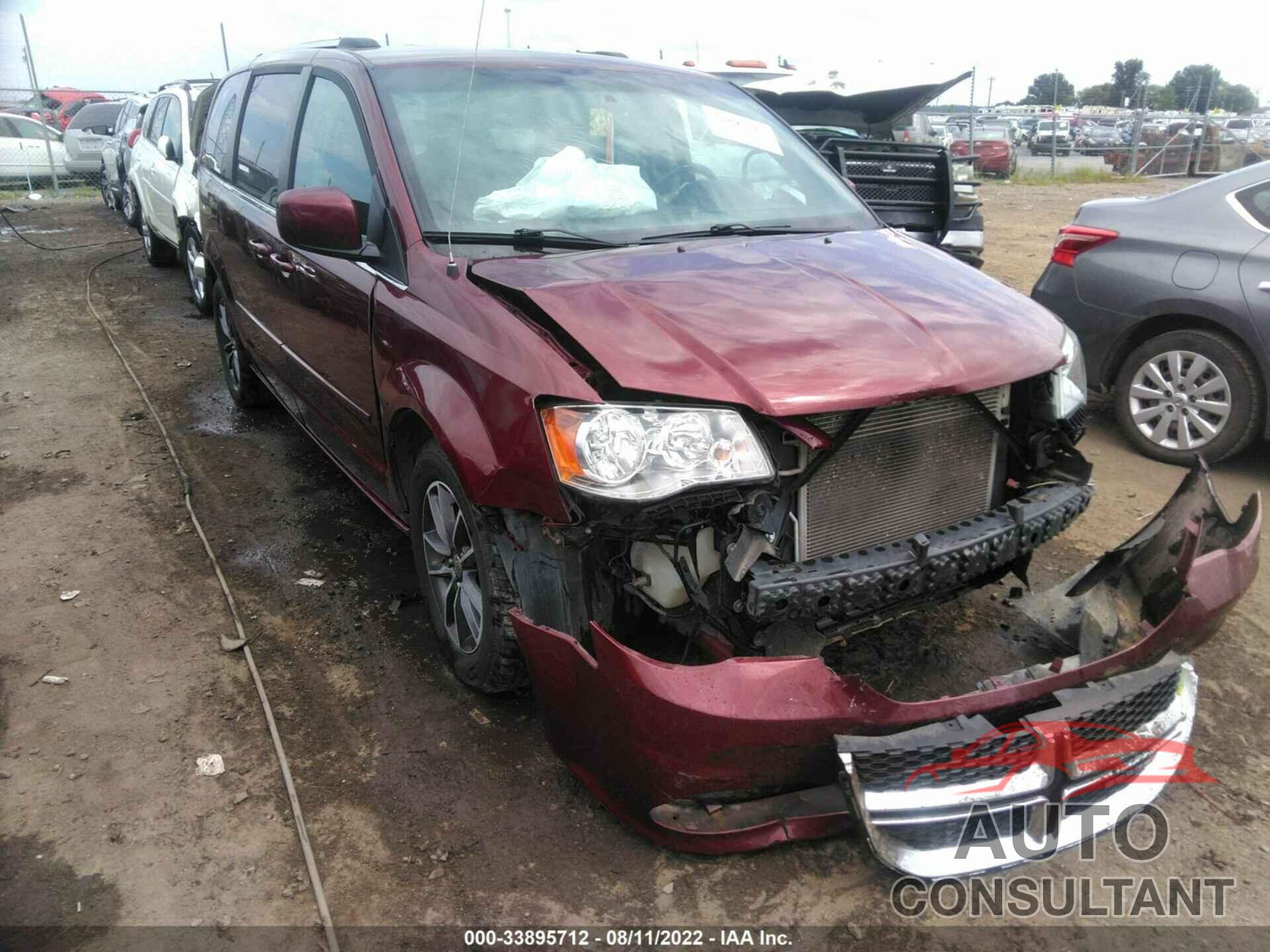 DODGE GRAND CARAVAN 2017 - 2C4RDGCG6HR600181