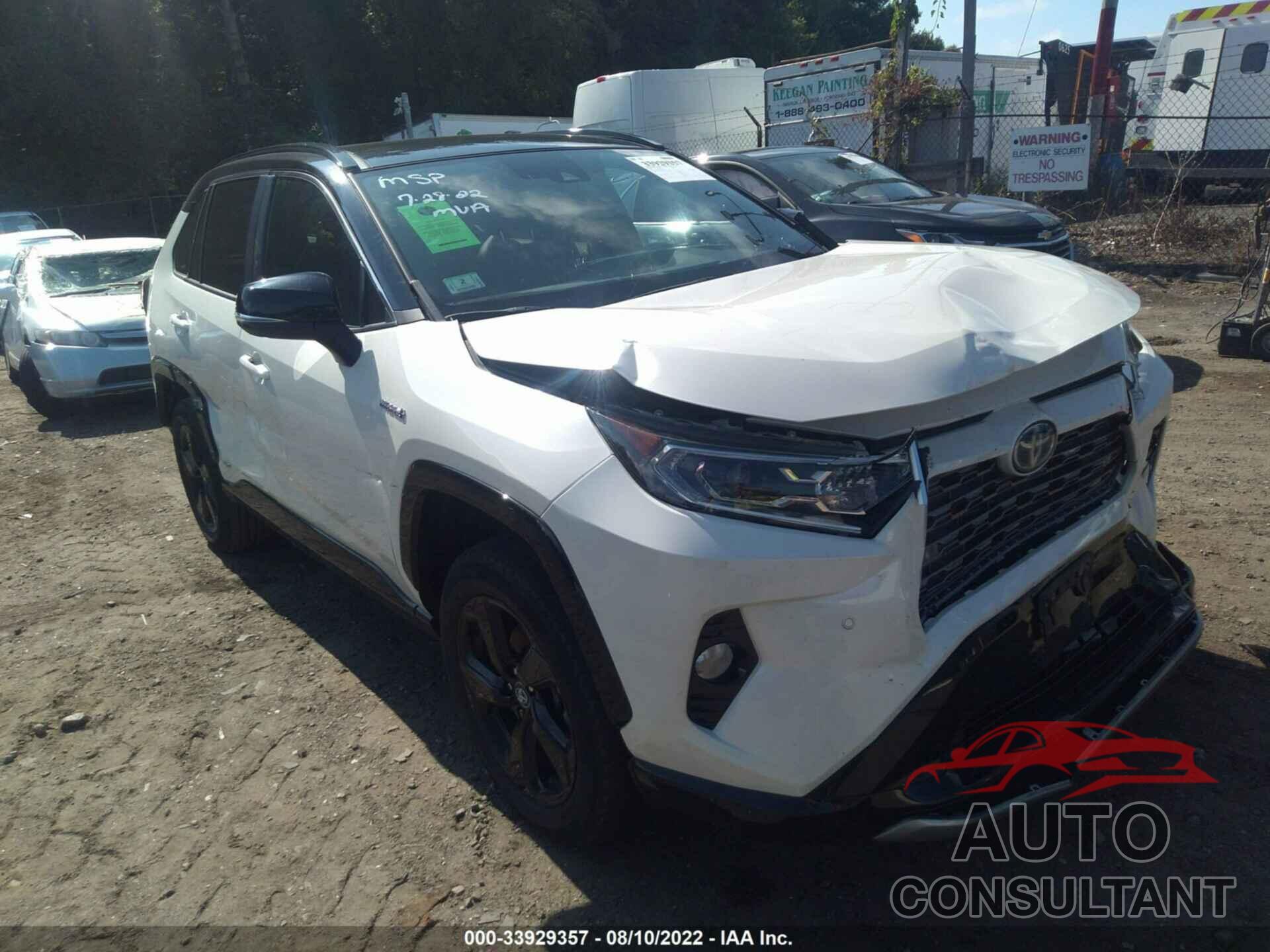 TOYOTA RAV4 2021 - 4T3E6RFV9MU022219