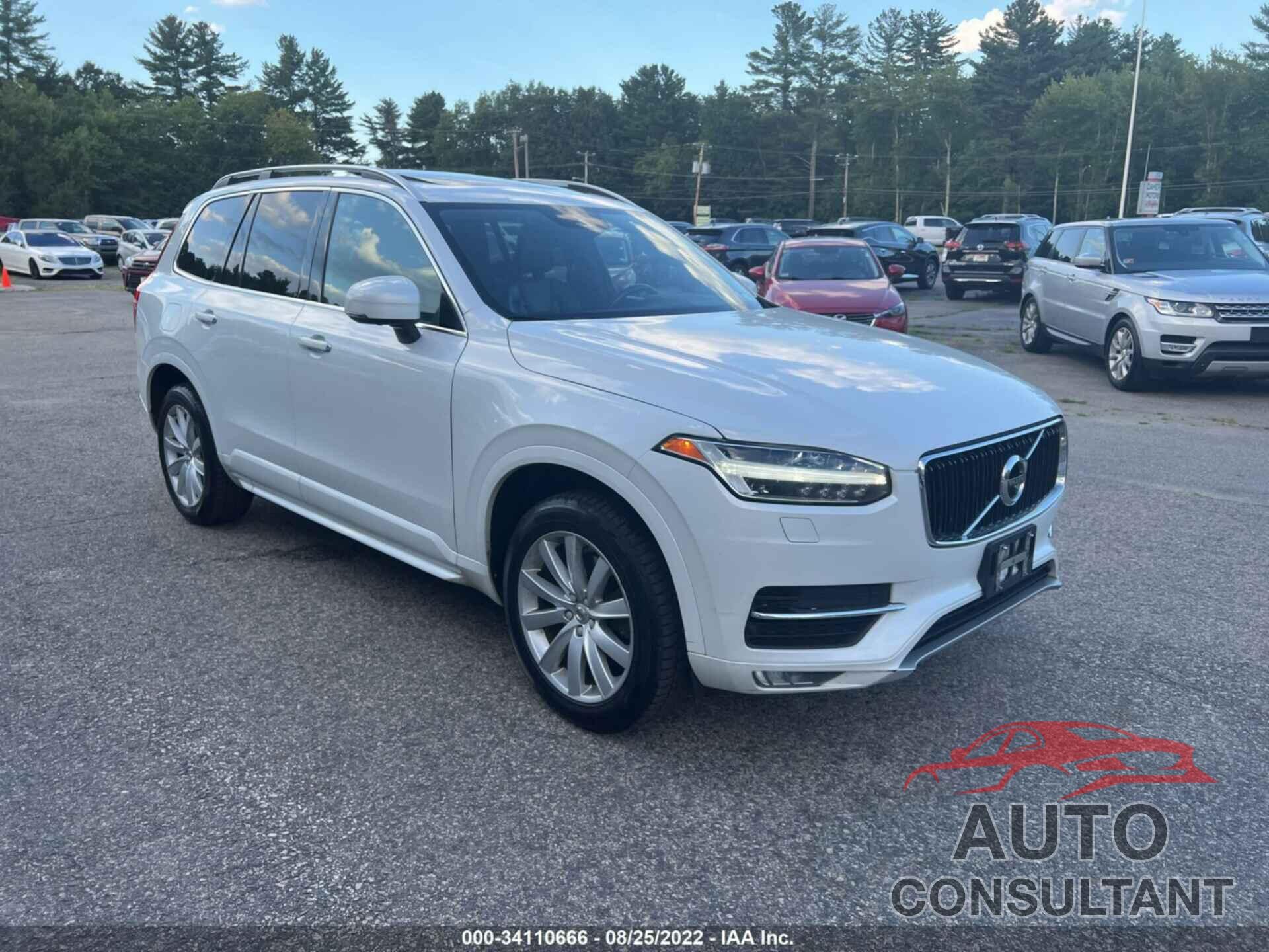 VOLVO XC90 2016 - YV4A22PK6G1088622