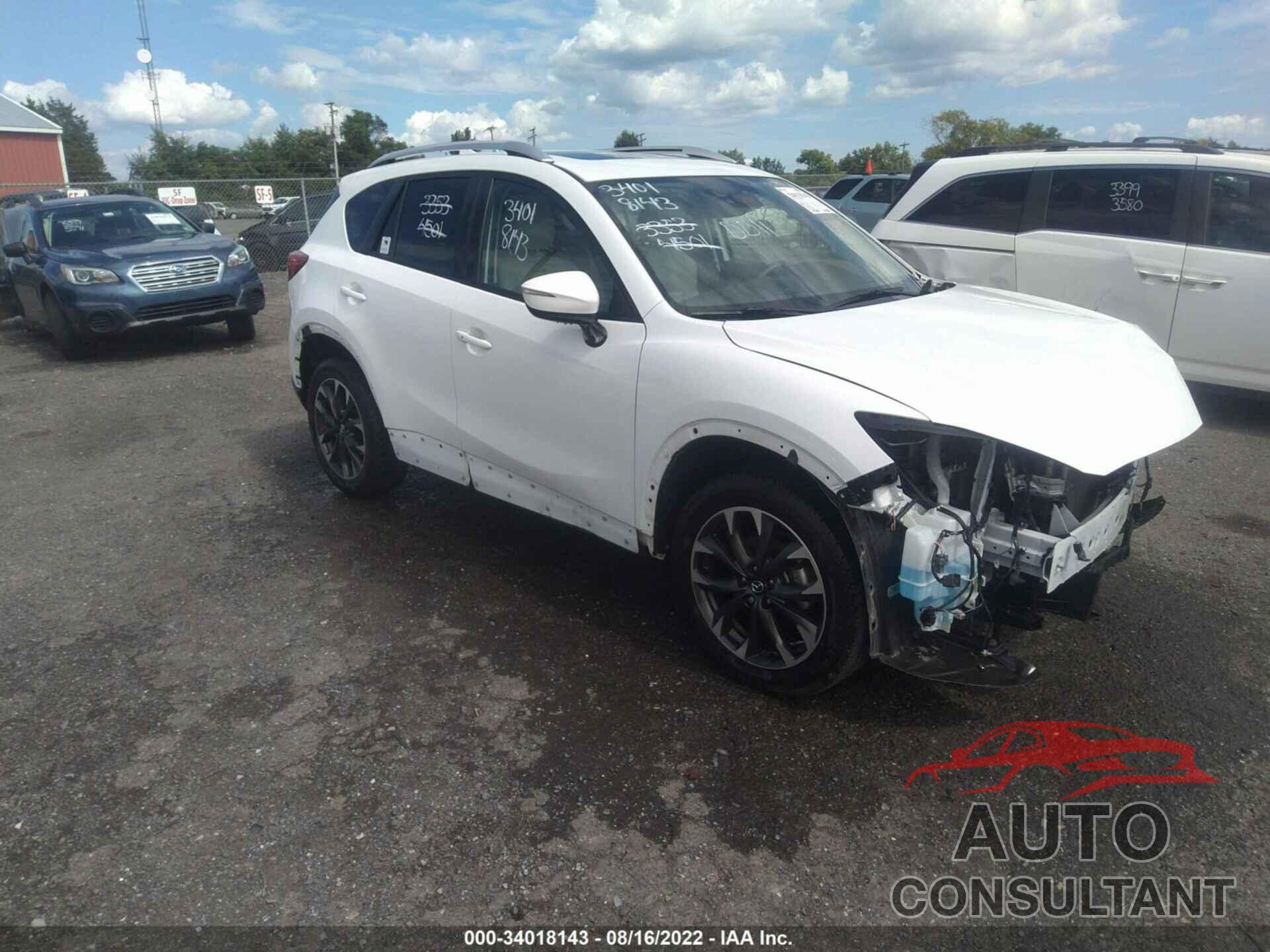 MAZDA CX-5 2016 - JM3KE4DY6G0705761