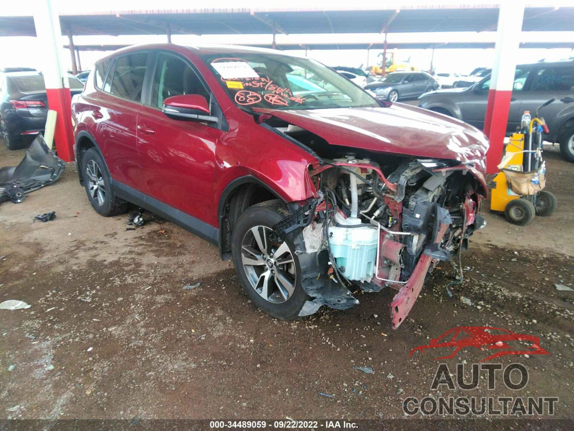 TOYOTA RAV4 2018 - 2T3WFREV6JW471228