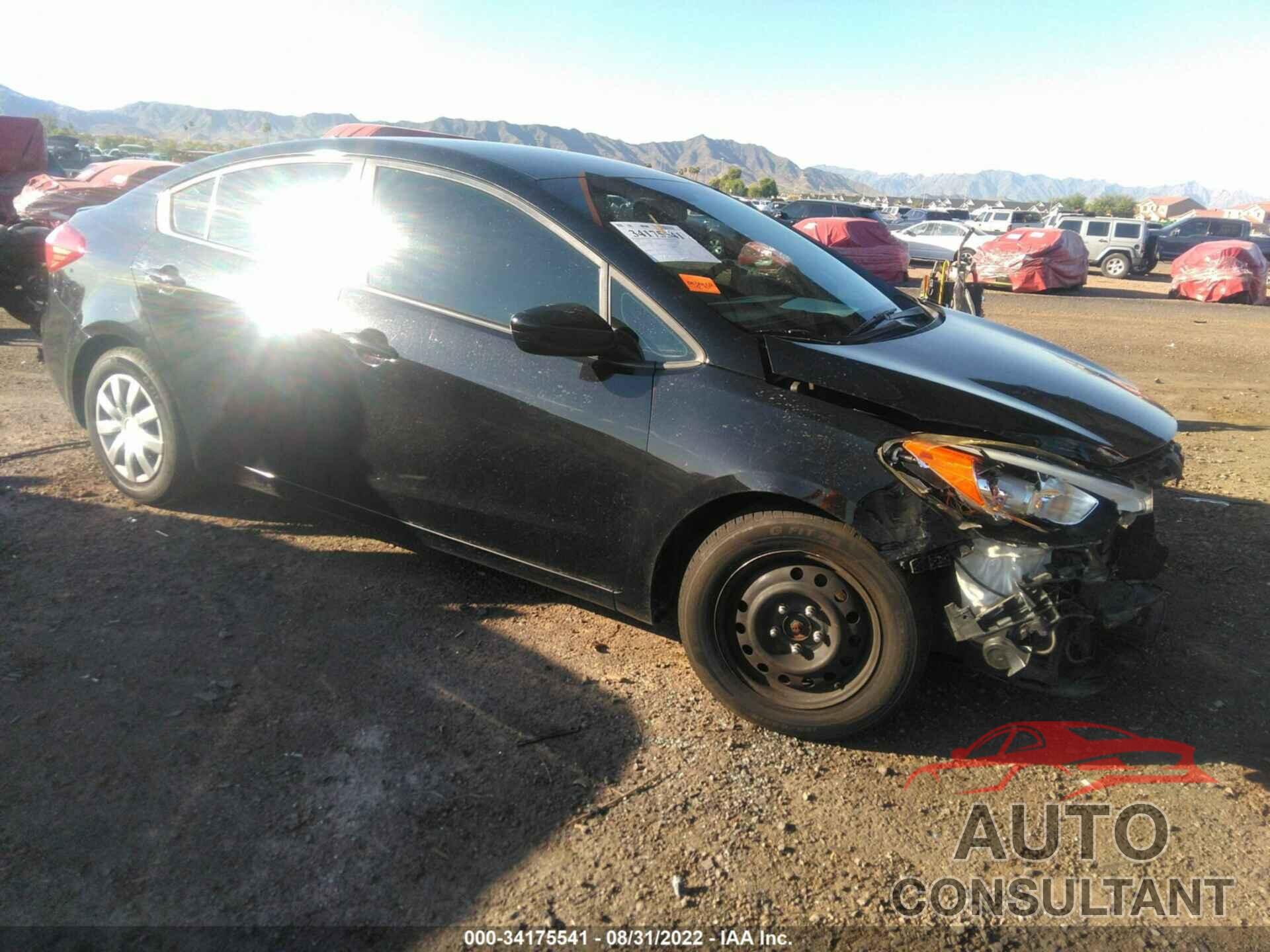 KIA FORTE 2016 - KNAFK4A65G5550657