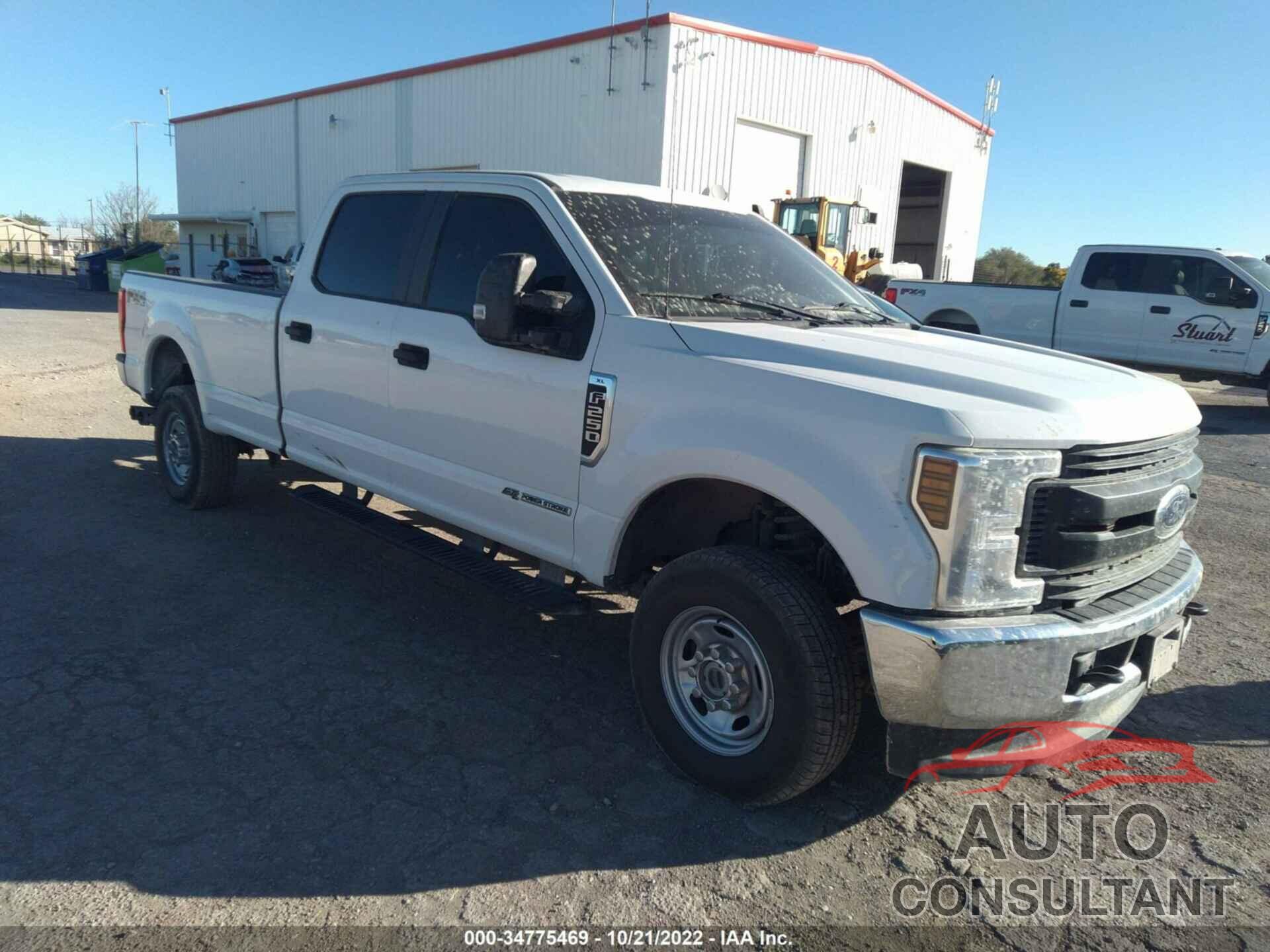 FORD SUPER DUTY F-250 SRW 2019 - 1FT7W2BT3KEE01810