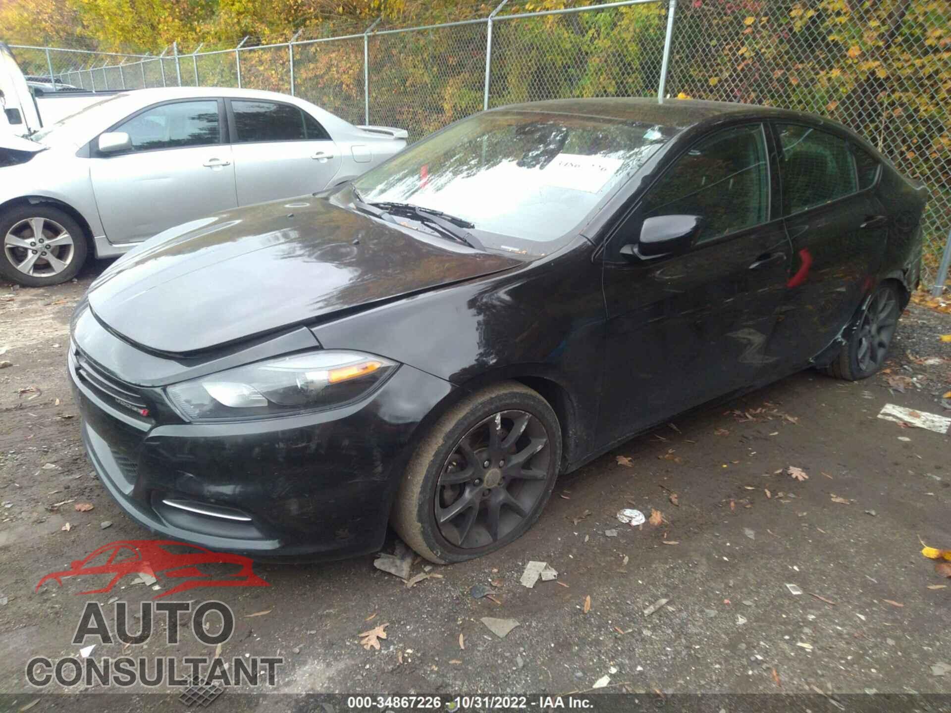DODGE DART 2016 - 1C3CDFBB2GD704470
