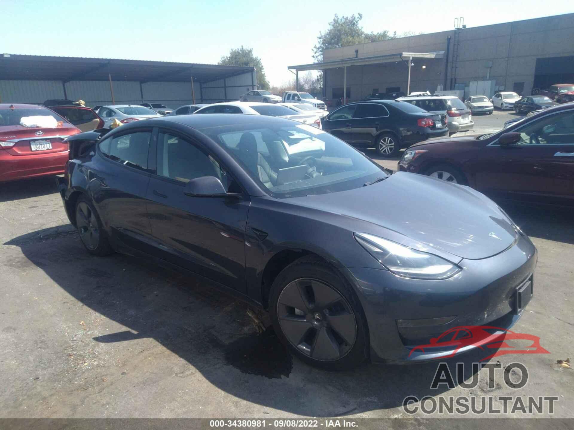 TESLA MODEL 3 2022 - 5YJ3E1EB6NF126130