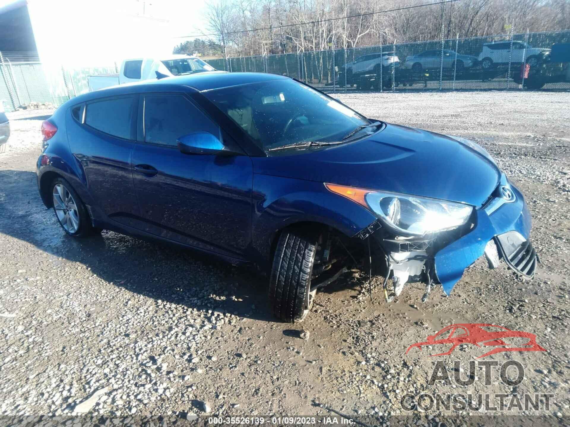 HYUNDAI VELOSTER 2017 - KMHTC6ADXHU309967