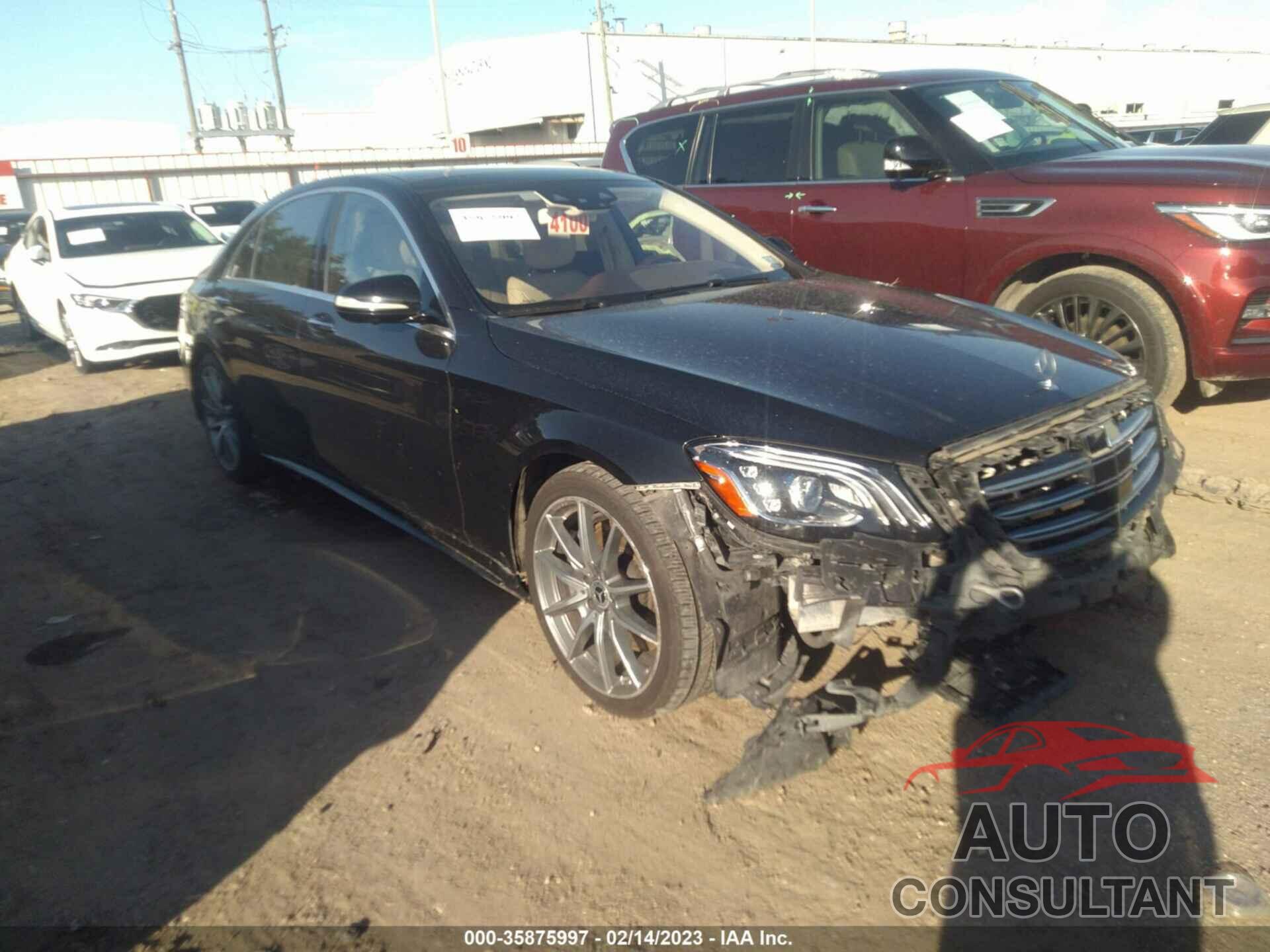 MERCEDES-BENZ S-CLASS 2019 - WDDUG6GB5KA423389