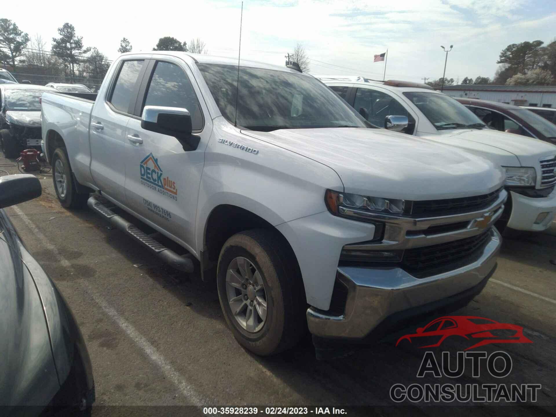 CHEVROLET SILVERADO 1500 2020 - 1GCRWCED4LZ381113