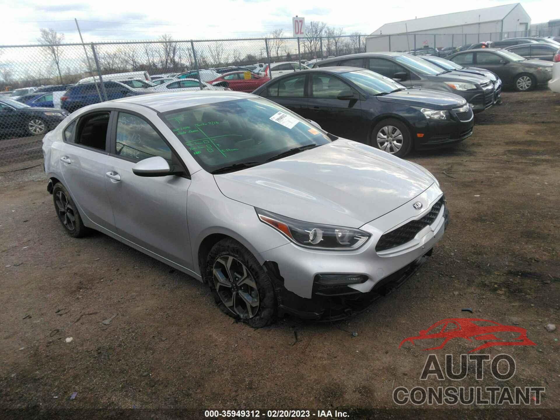 KIA FORTE 2019 - 3KPF24AD4KE054599