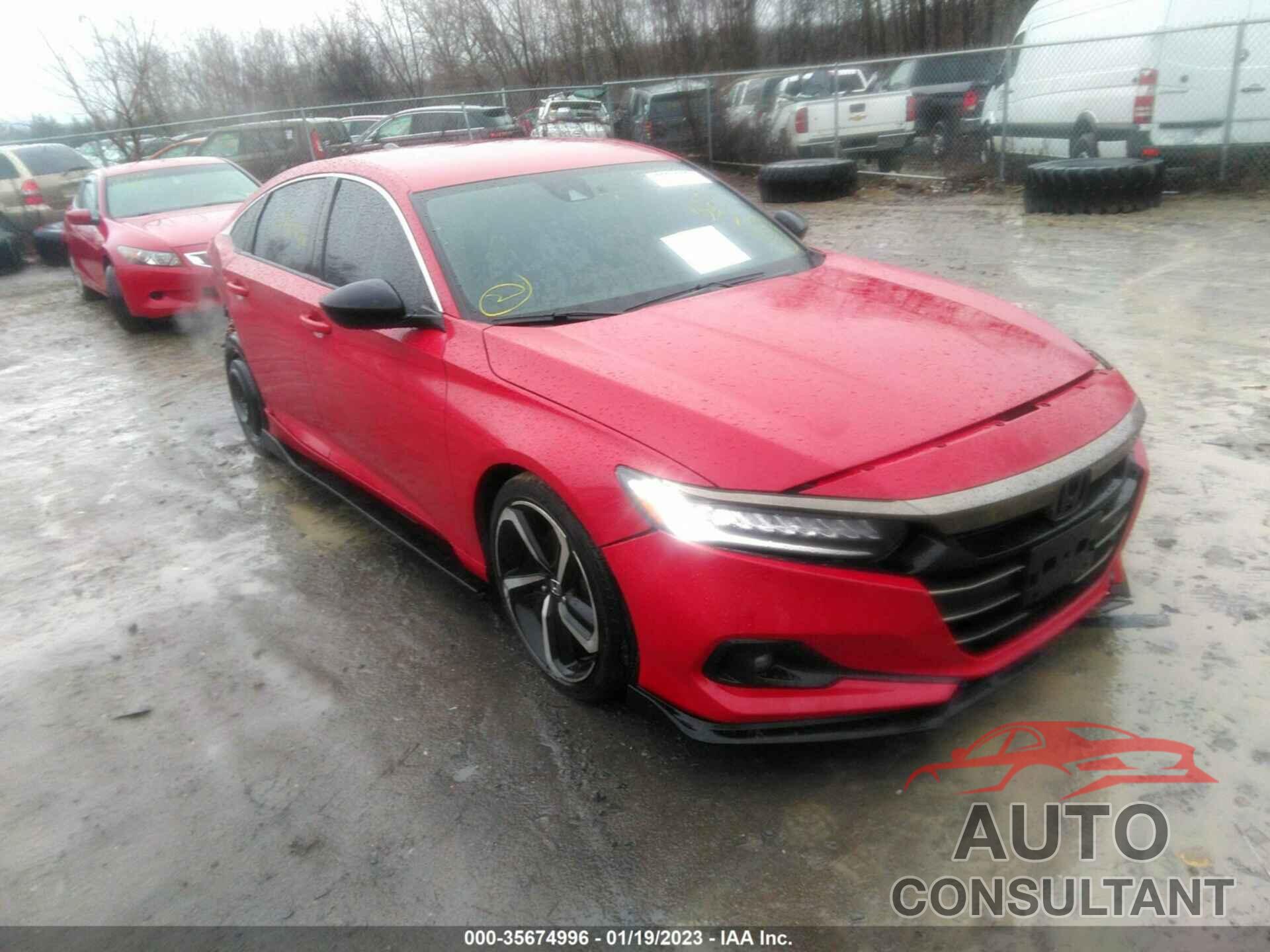 HONDA ACCORD SEDAN 2021 - 1HGCV1F45MA027291