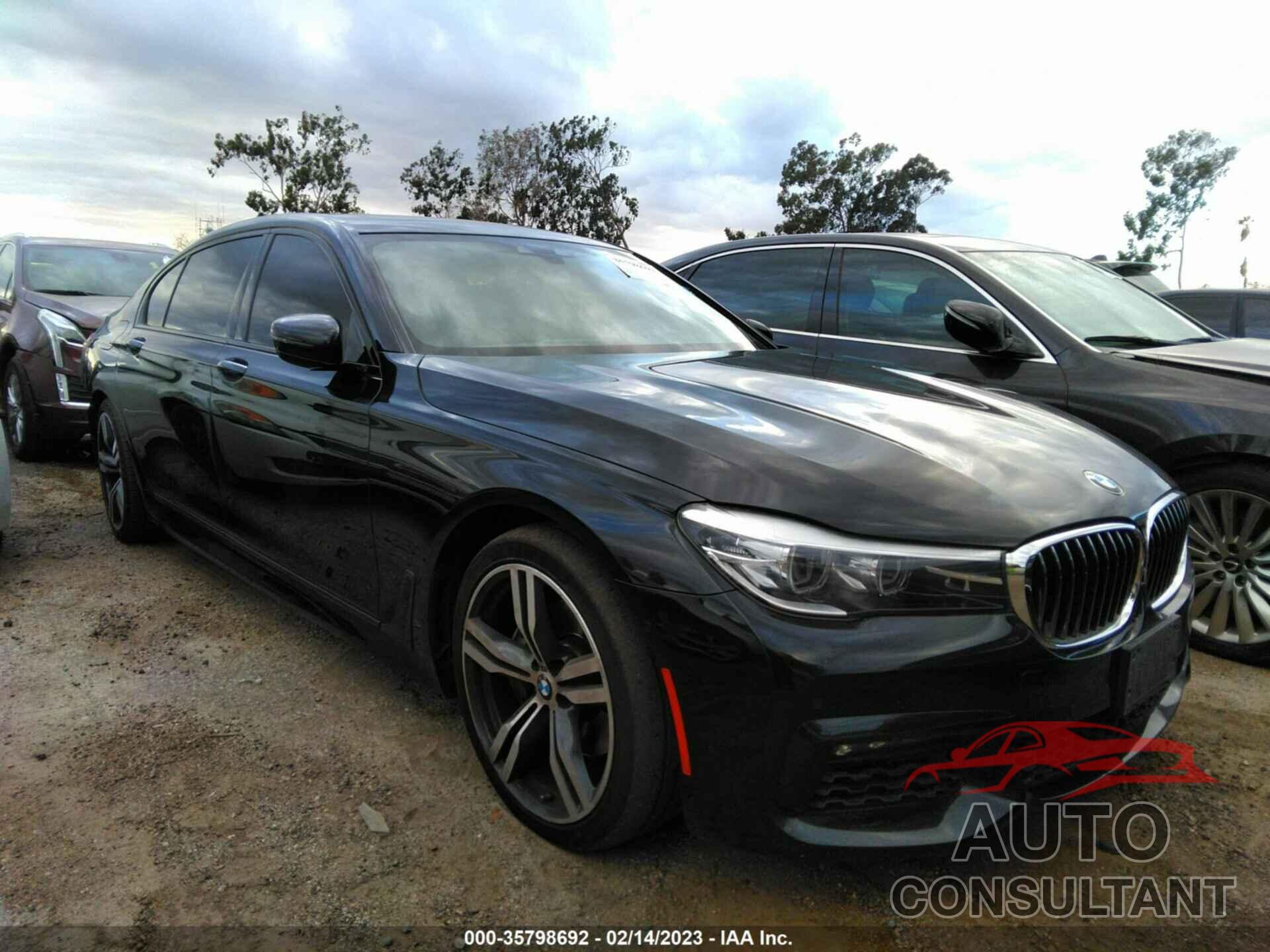 BMW 7 SERIES 2017 - WBA7E2C30HG741119