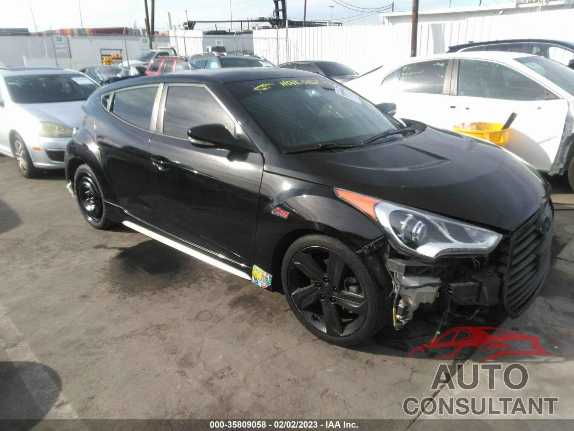 HYUNDAI VELOSTER 2015 - KMHTC6AE4FU244569