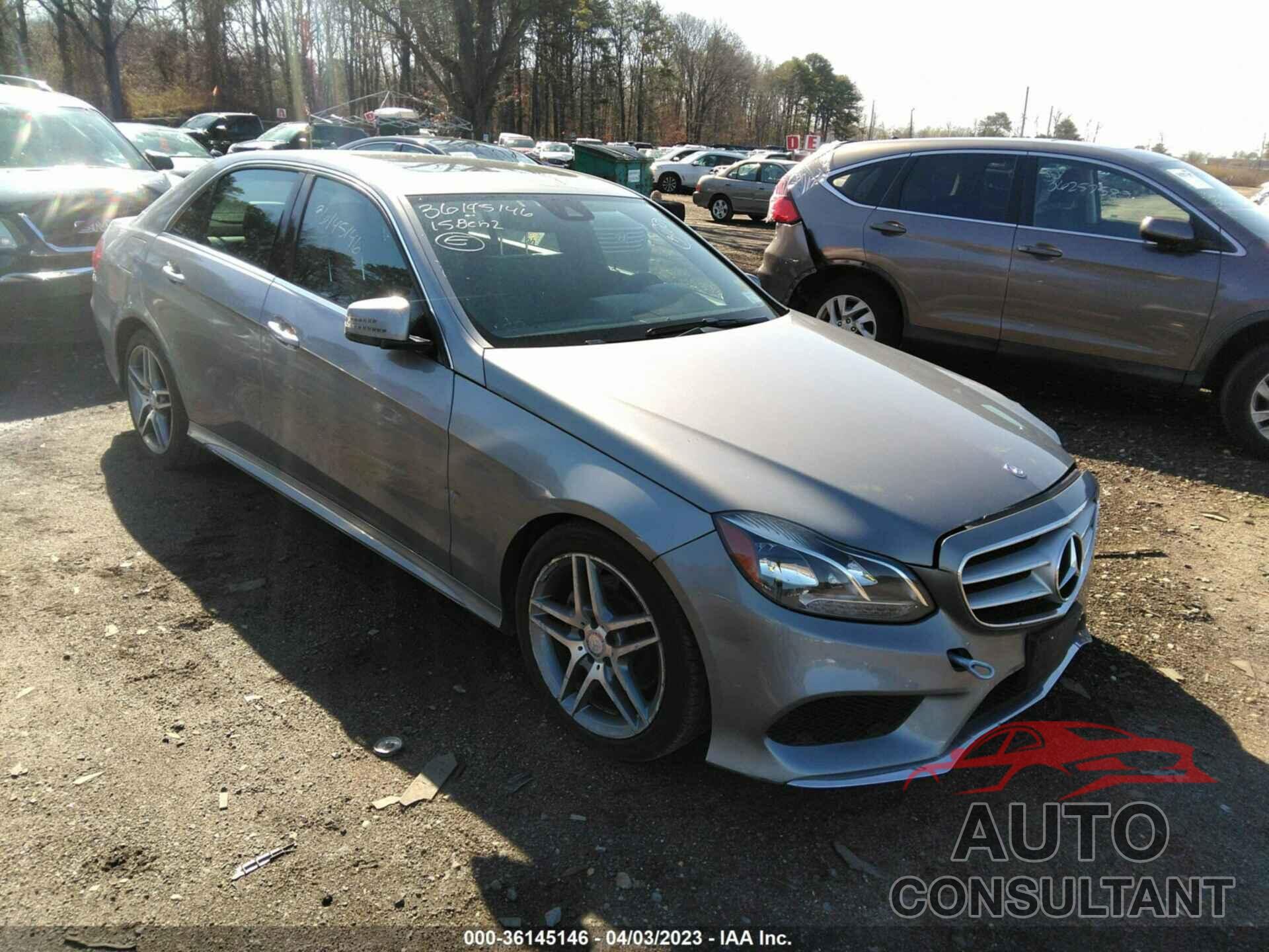 MERCEDES-BENZ E-CLASS 2015 - WDDHF8JBXFB122707
