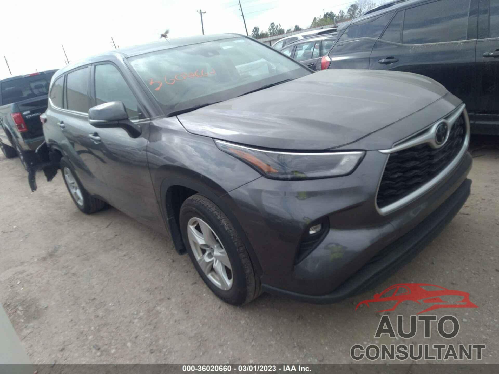 TOYOTA HIGHLANDER 2022 - 5TDBZRBH1NS560734