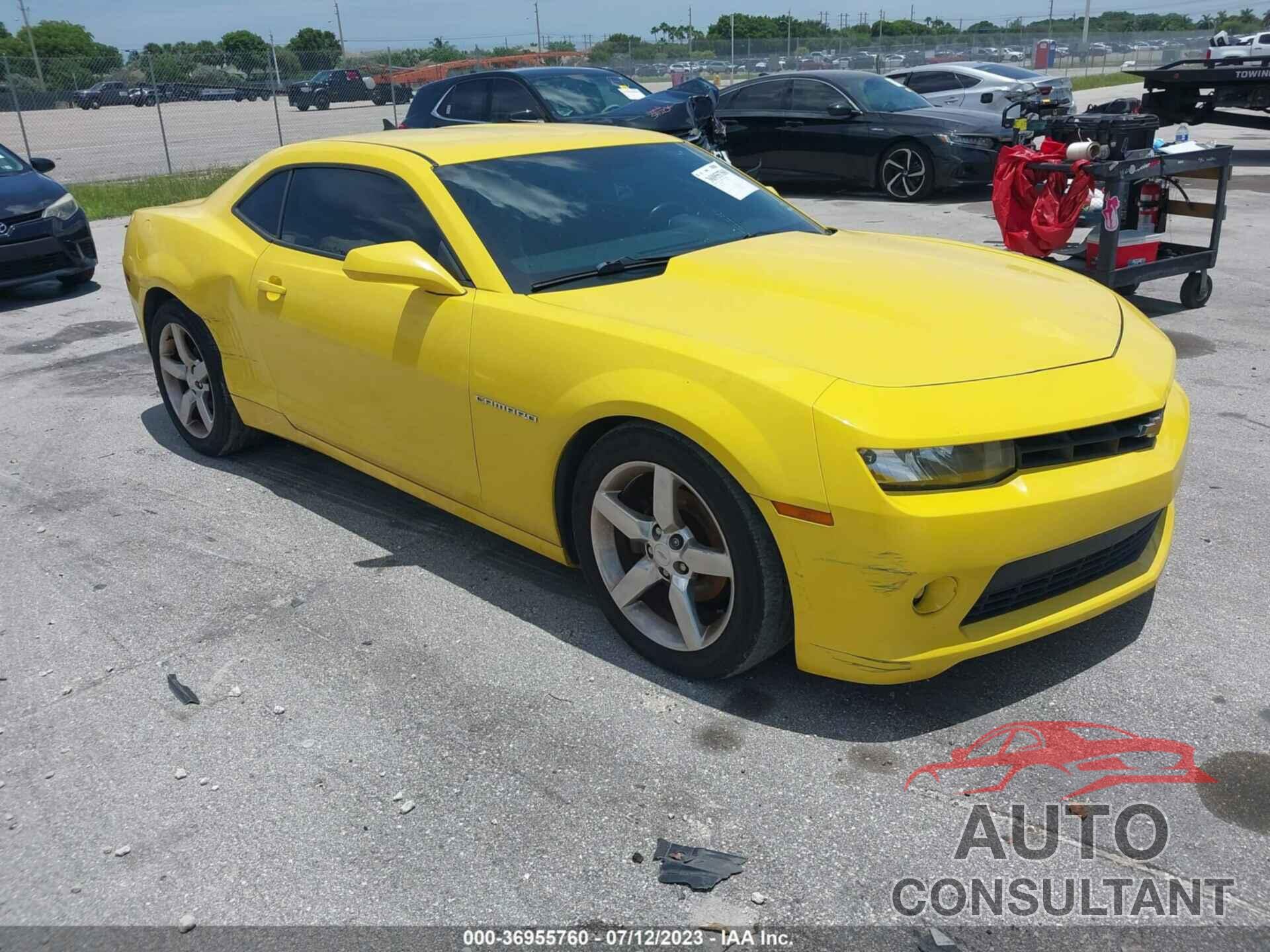 CHEVROLET CAMARO 2015 - 2G1FD1E39F9259519