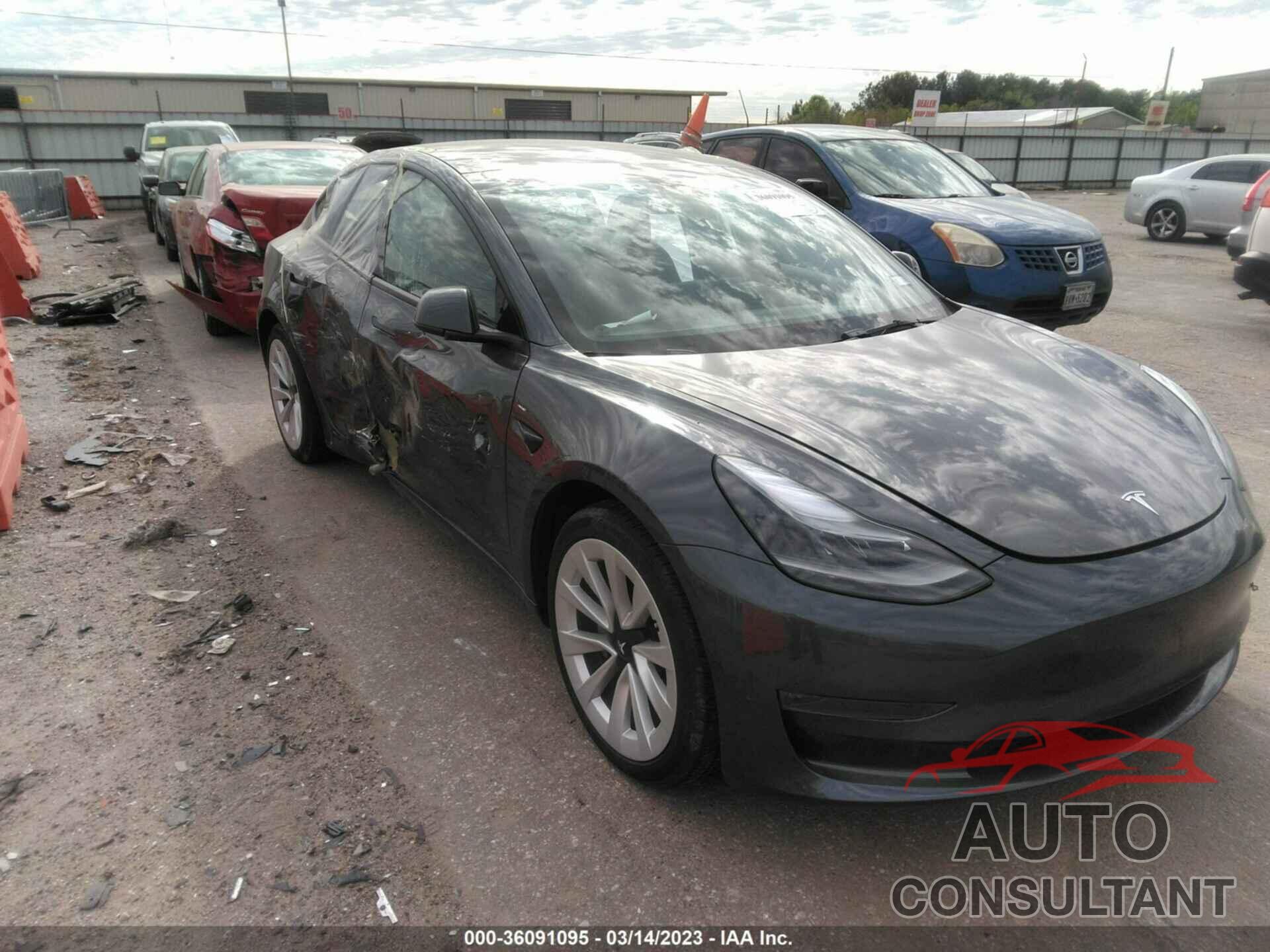 TESLA MODEL 3 2022 - 5YJ3E1EB5NF254441