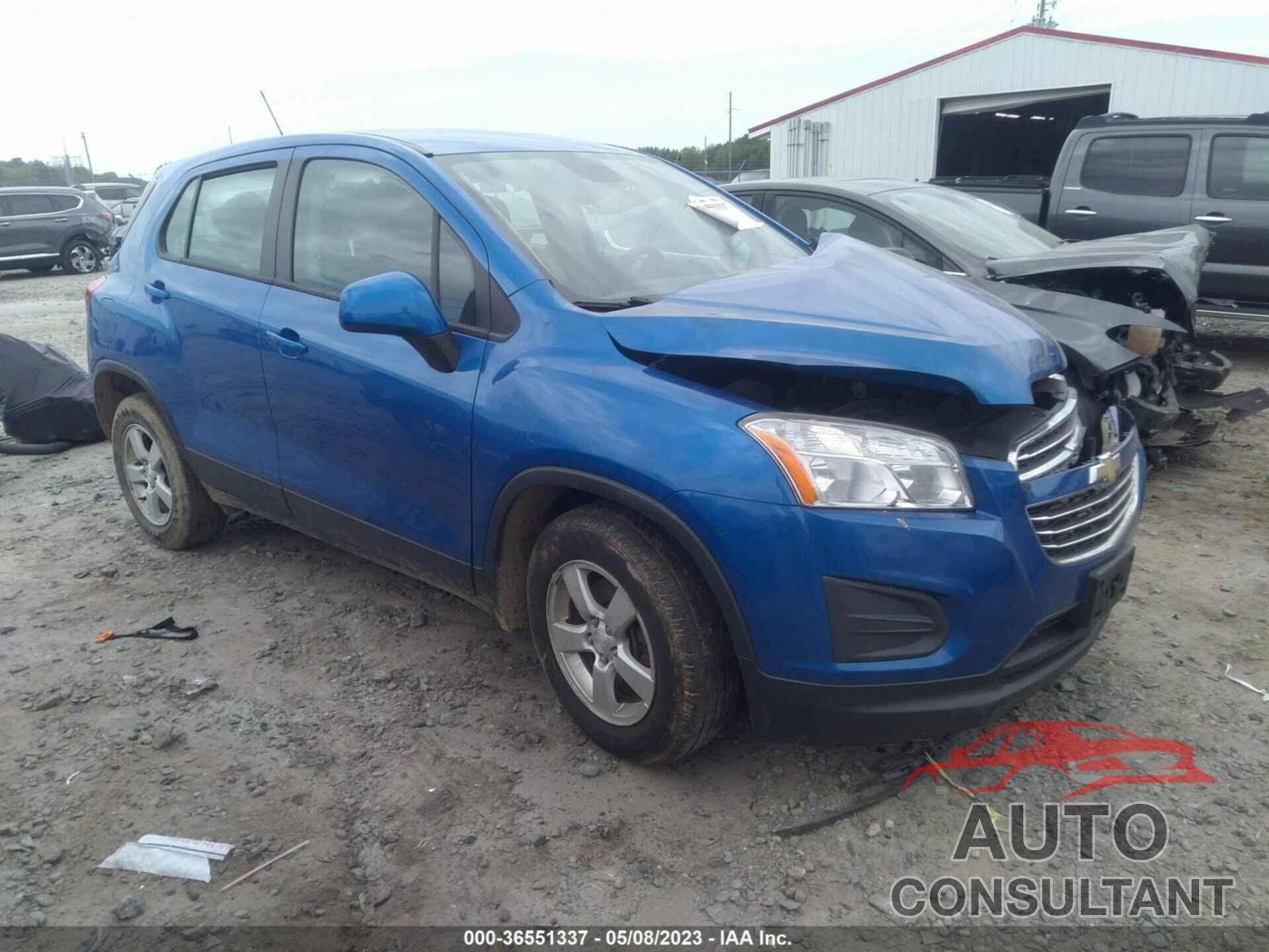 CHEVROLET TRAX 2016 - KL7CJNSB1GB620213