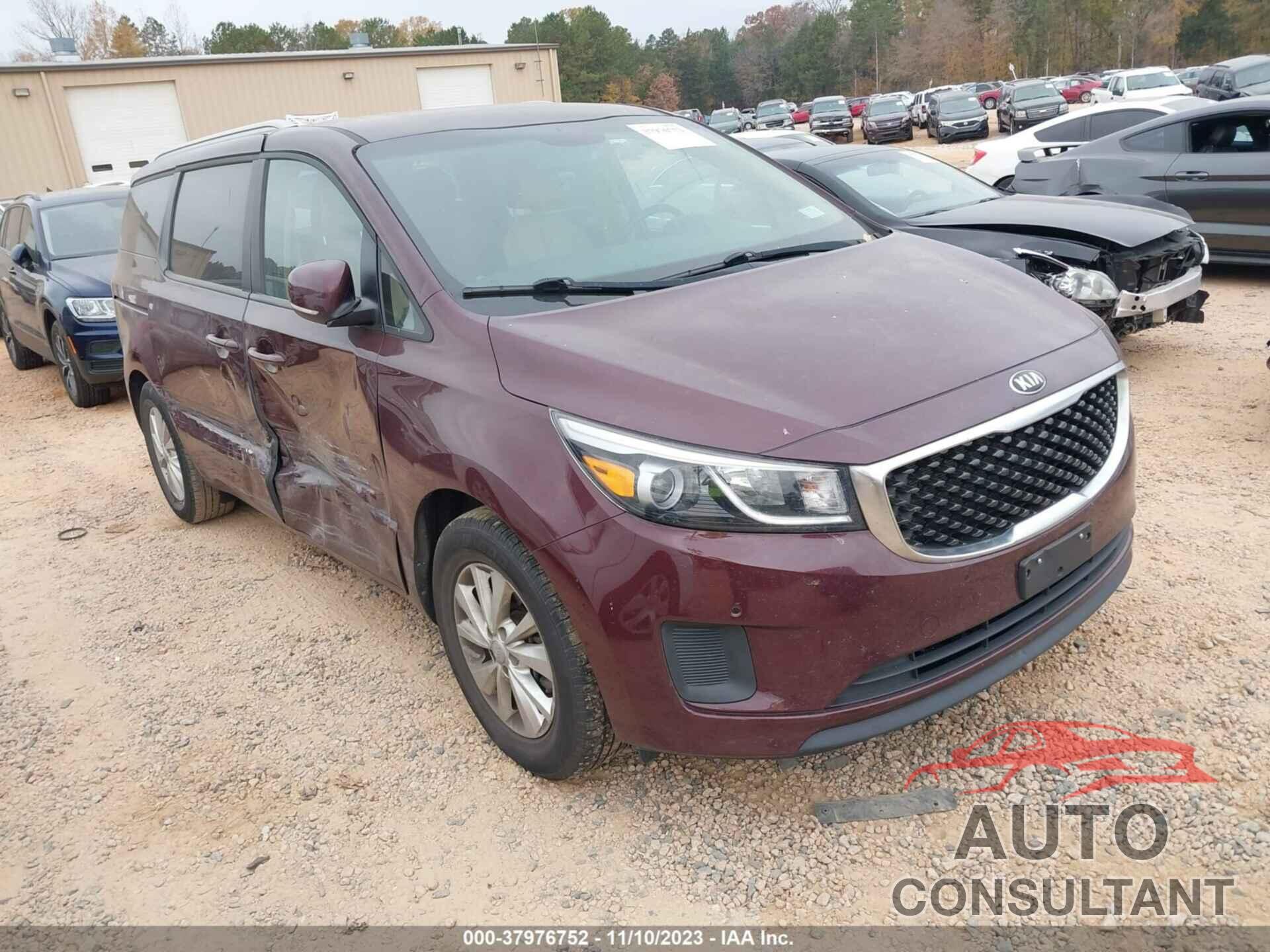 KIA SEDONA 2017 - KNDMB5C17H6268016