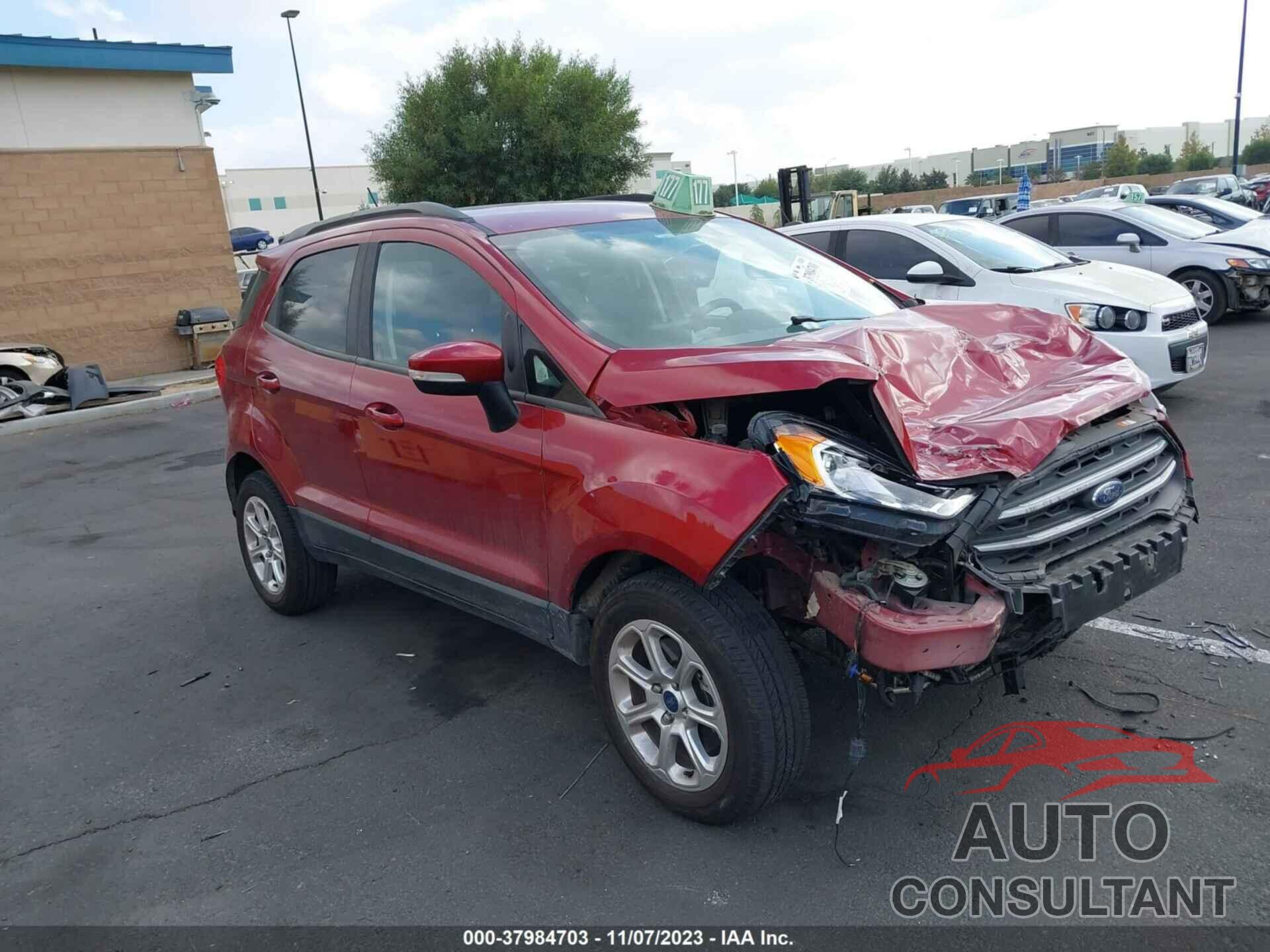 FORD ECOSPORT 2021 - MAJ3S2GEXMC440659