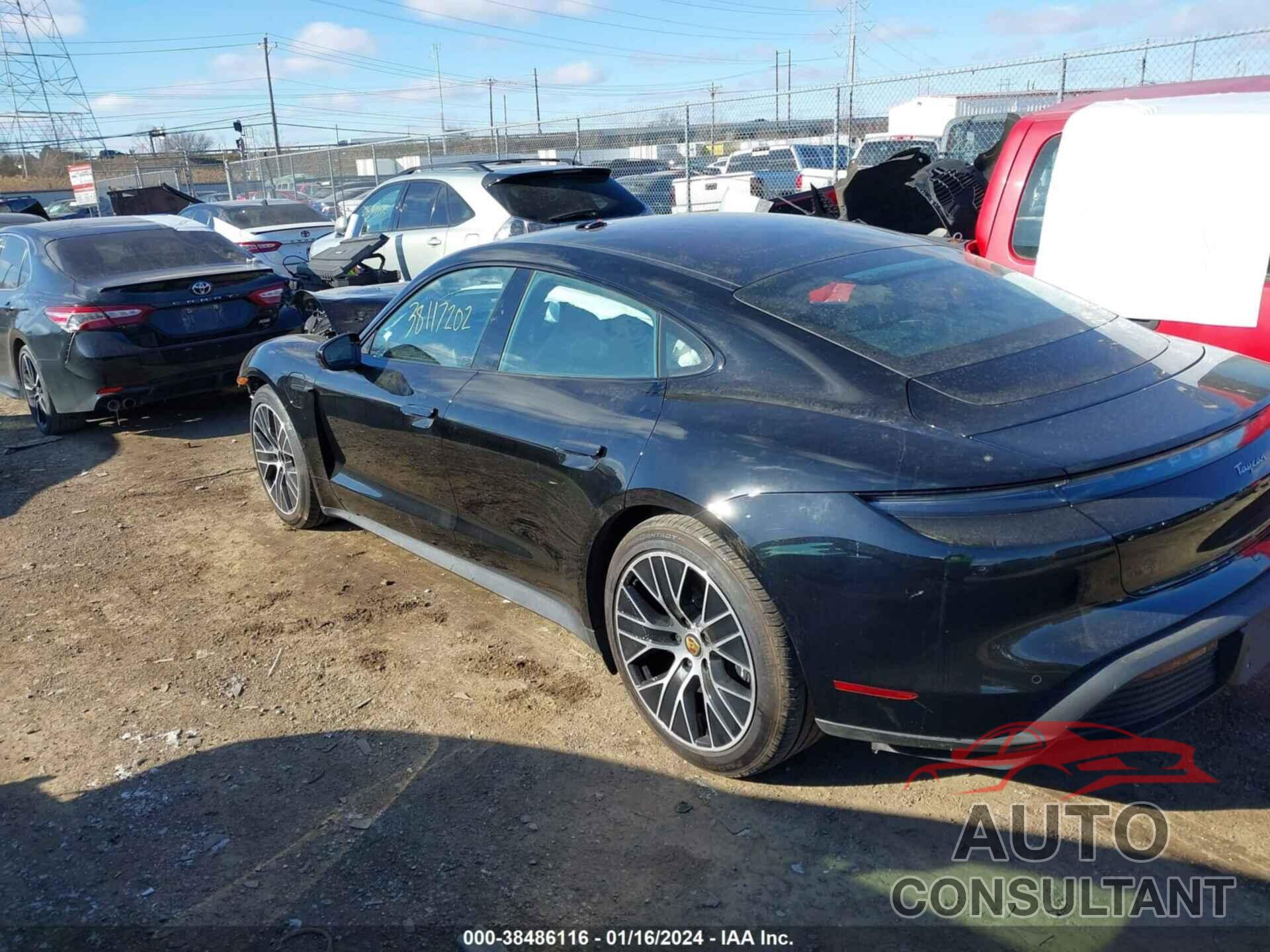 PORSCHE TAYCAN 2022 - WP0AA2Y16NSA11612