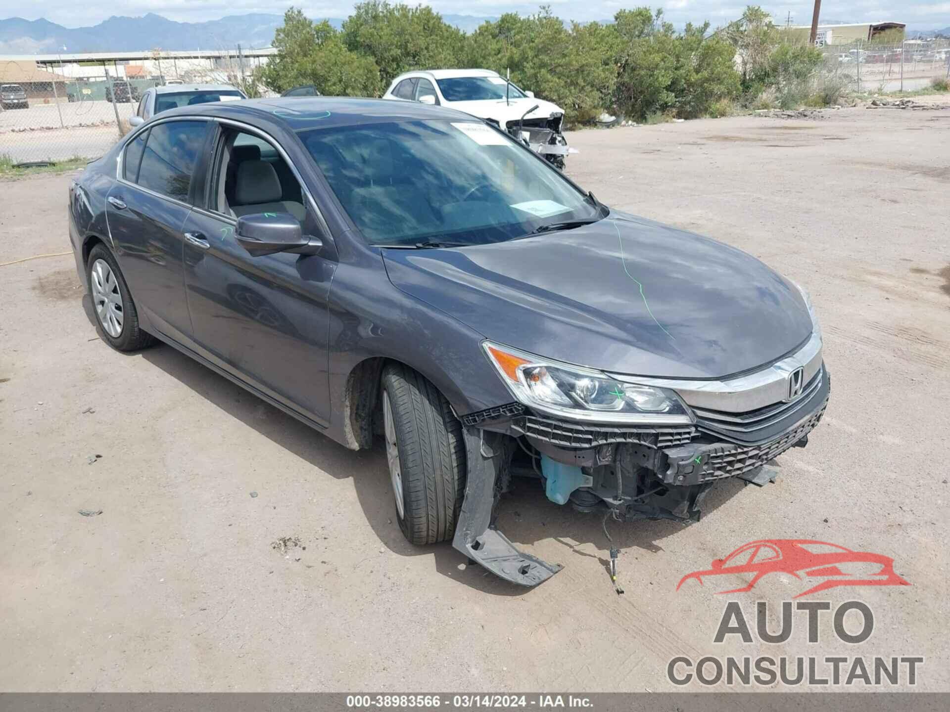 HONDA ACCORD 2016 - 1HGCR2F74GA120361