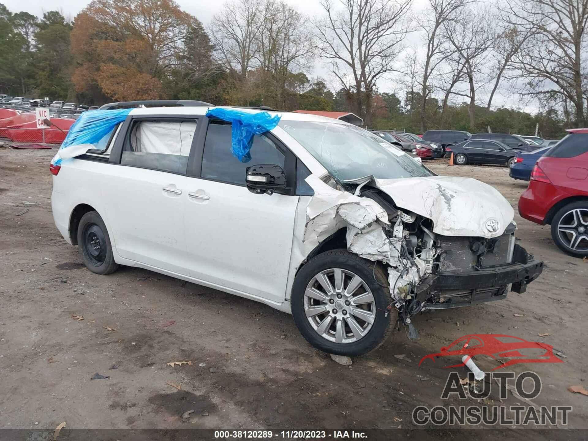 TOYOTA SIENNA 2017 - 5TDYZ3DCXHS778166