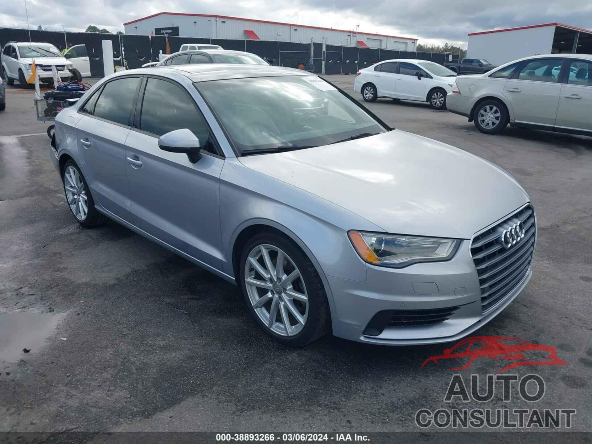 AUDI A3 2016 - WAUA7GFF4G1021892