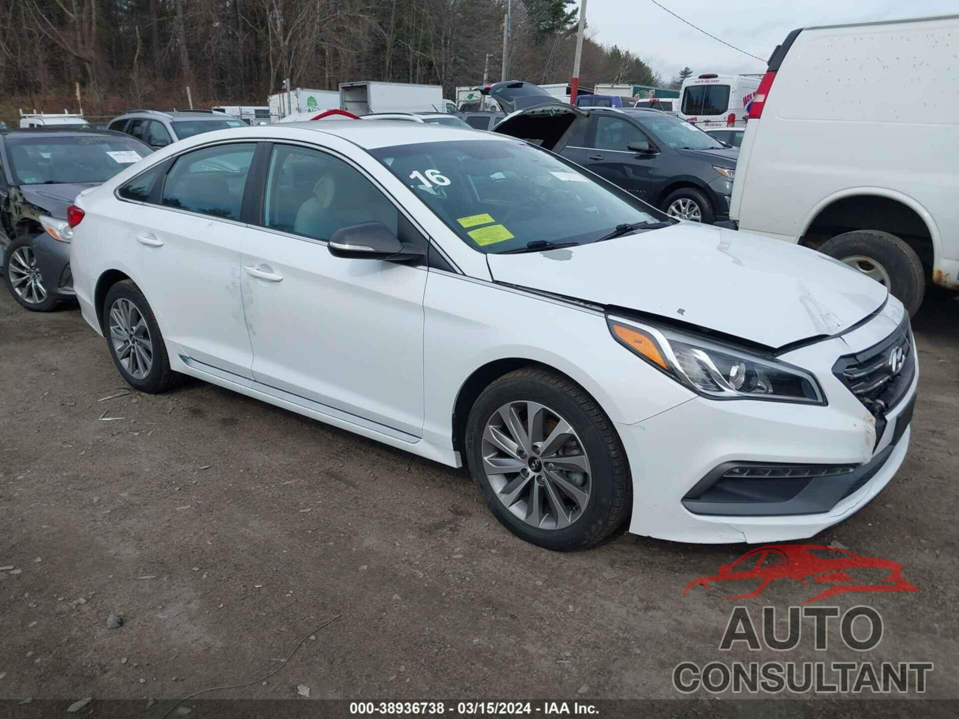 HYUNDAI SONATA 2016 - 5NPE34AF9GH289402