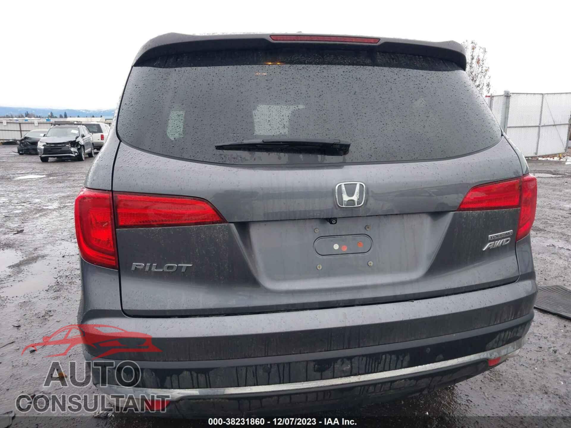 HONDA PILOT 2017 - 5FNYF6H90HB063247