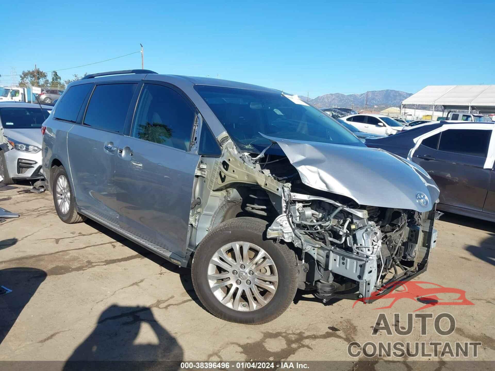 TOYOTA SIENNA 2016 - 5TDYK3DC7GS712483