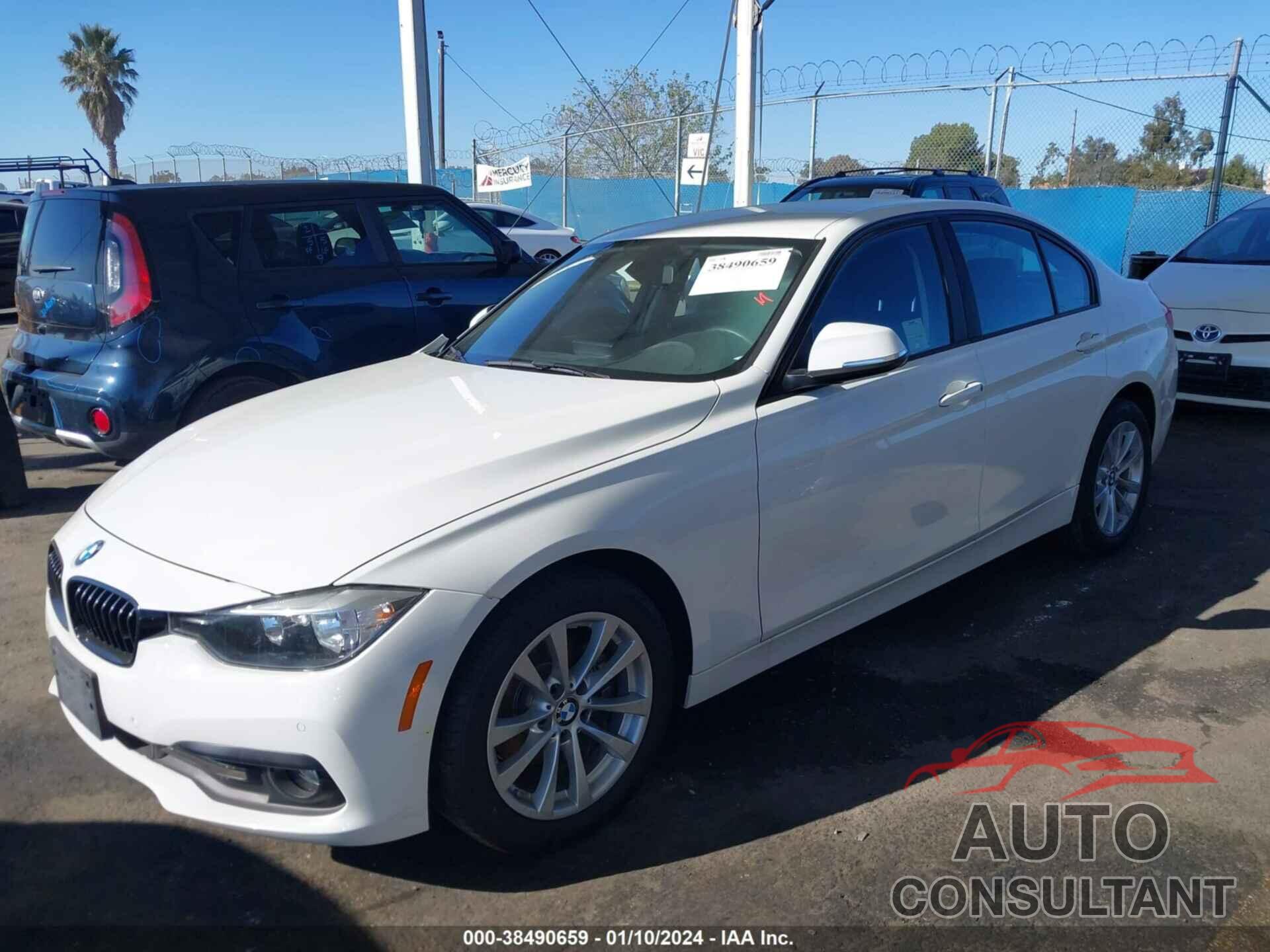 BMW 320I 2017 - WBA8A9C32HK864264