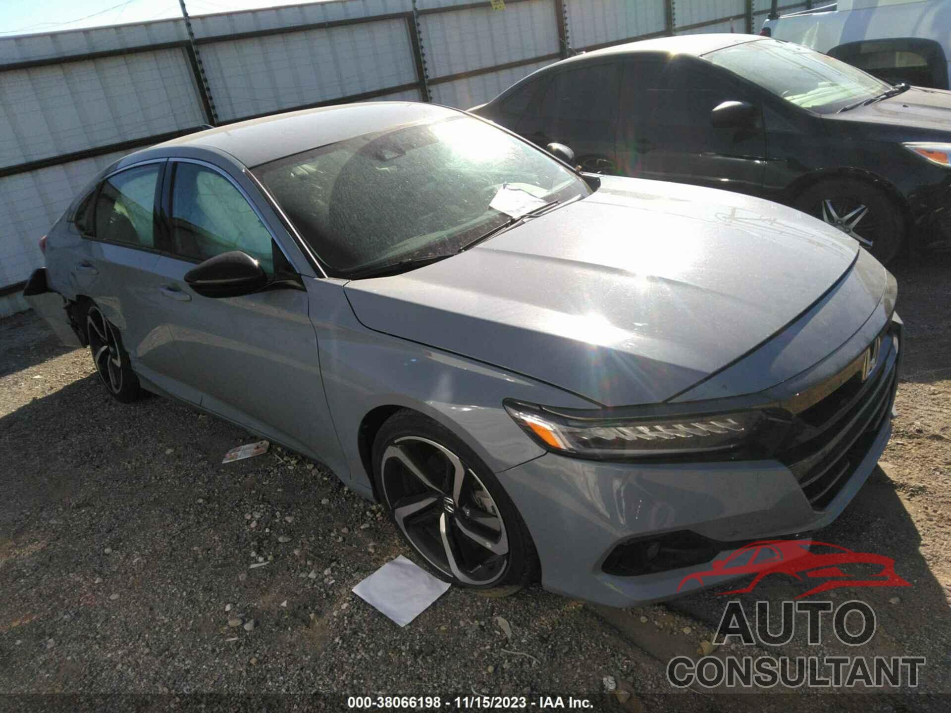 HONDA ACCORD 2022 - 1HGCV1F33NA109125